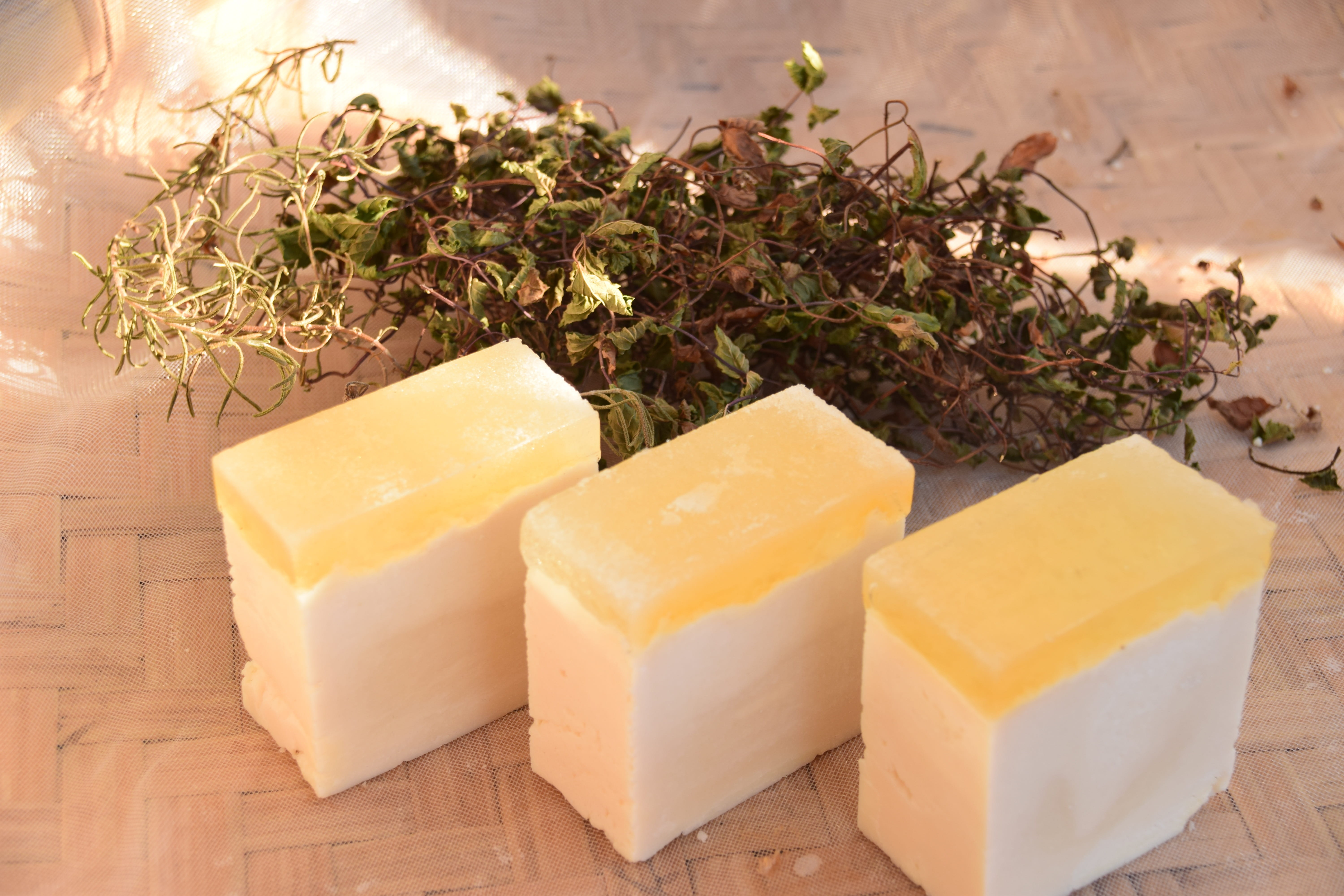 cosmetic, bath, close-up, wood - material, homemade, plant, handmade soap, 5K, temptation, slice, freshness, handmade, table, focus on foreground, wellbeing, HD Wallpaper