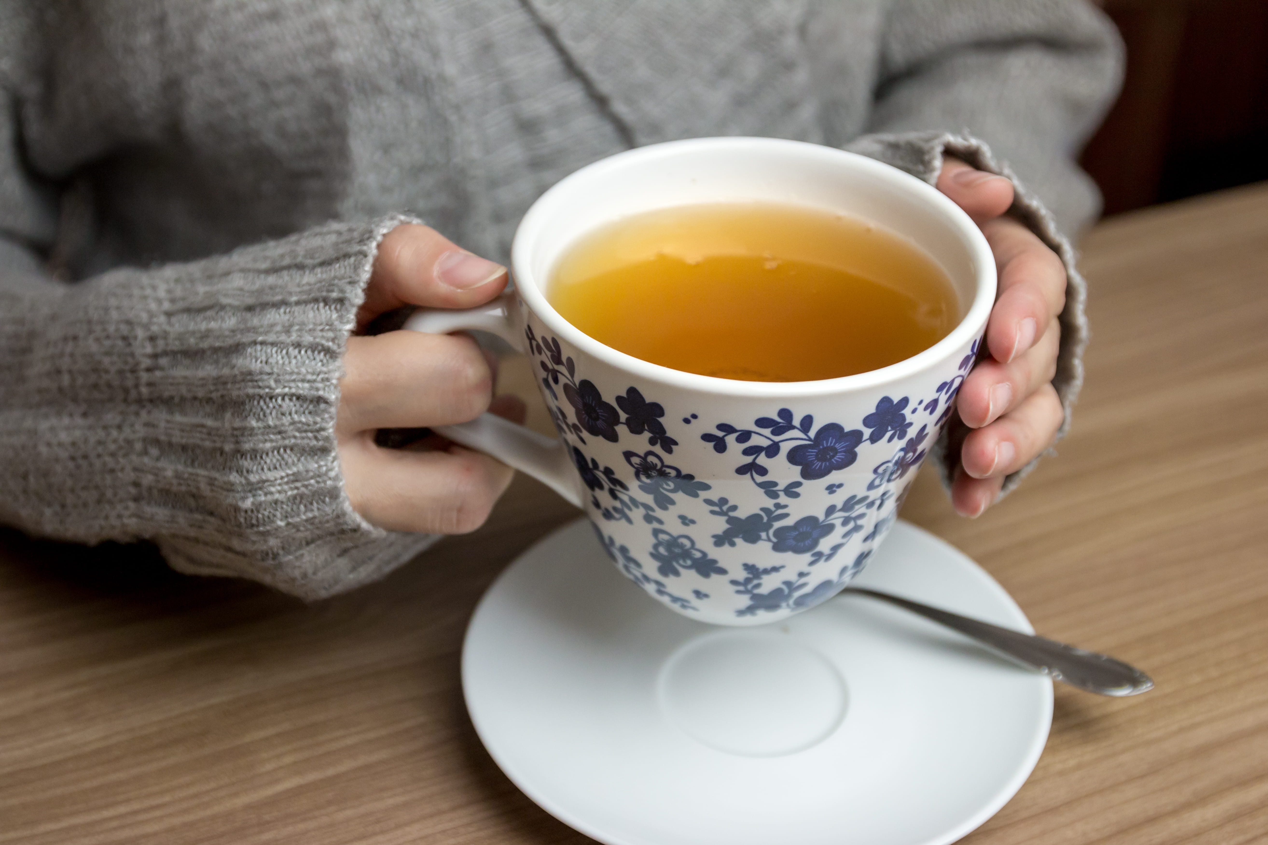 drinking, saucer, hot, human hand, cup, casual clothing, human body part, refreshment, crockery, drink, hot drink, indoors, tea - hot drink, hand, one person, HD Wallpaper