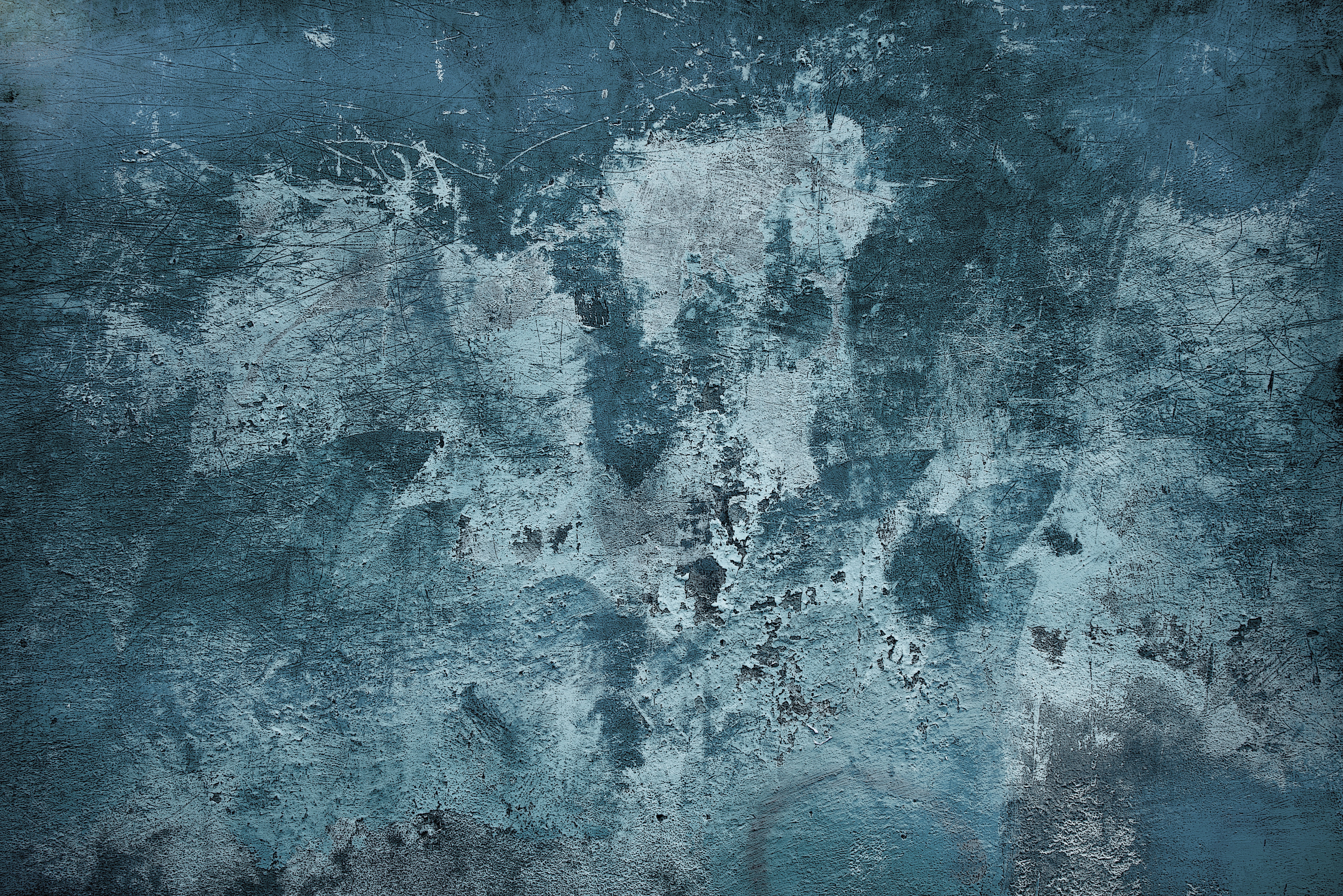 full frame, concrete, close-up, ruined, architecture, blue, antique, no people, abstract, deterioration, weathered, material, old, rough, wall - building feature, HD Wallpaper