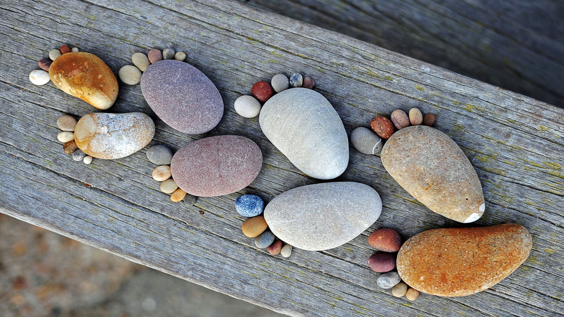group of objects, stone - Object, nature, healthy eating, rock - Object, no people, close-up, red, wood, day, table, outdoors, wood - Material, pattern, HD Wallpaper