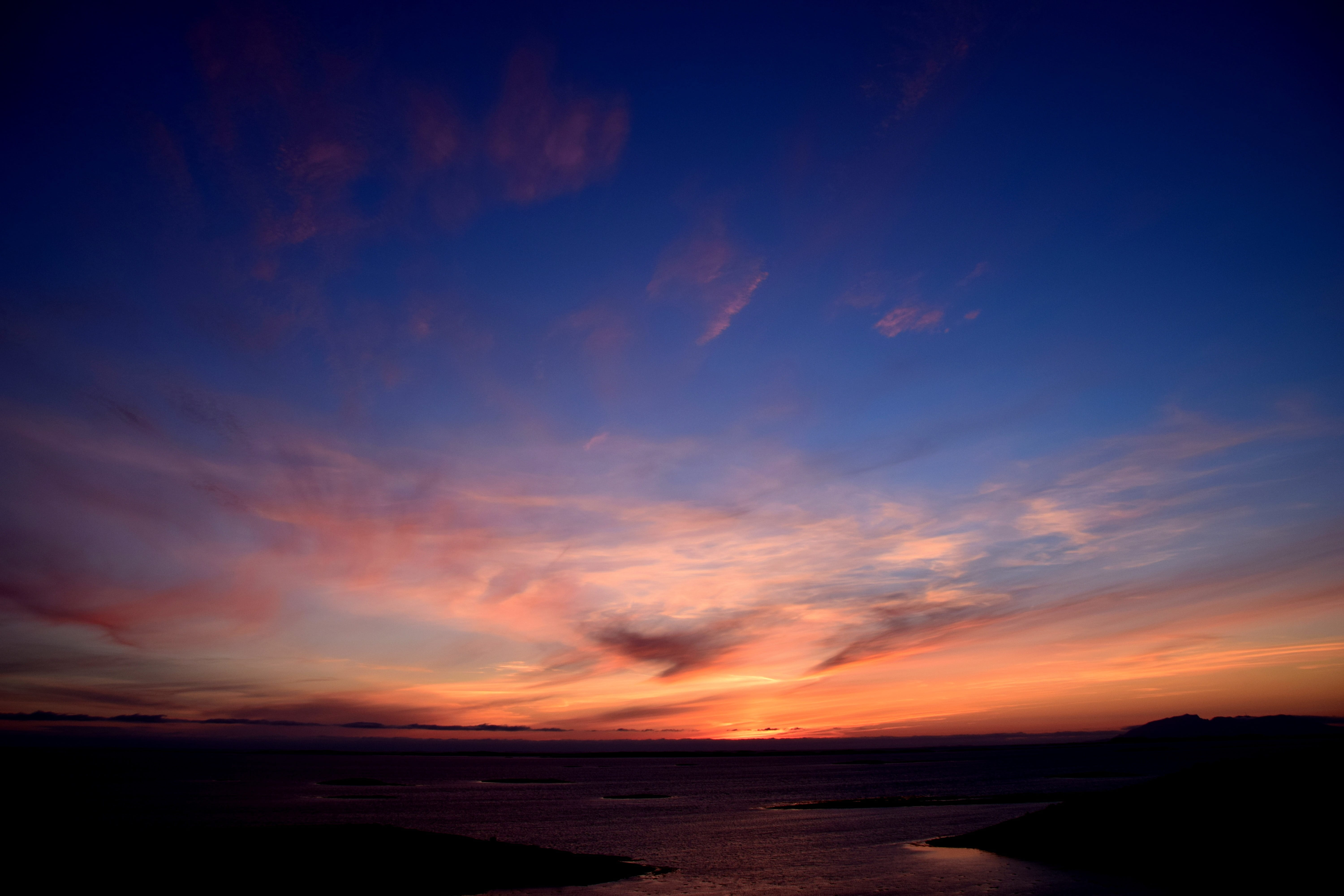 panorama, scenics - nature, norway, dramatic sky, horizon over water, beauty in nature, sea, holiday, nature, light, romantic sky, beautiful, adventure, HD Wallpaper