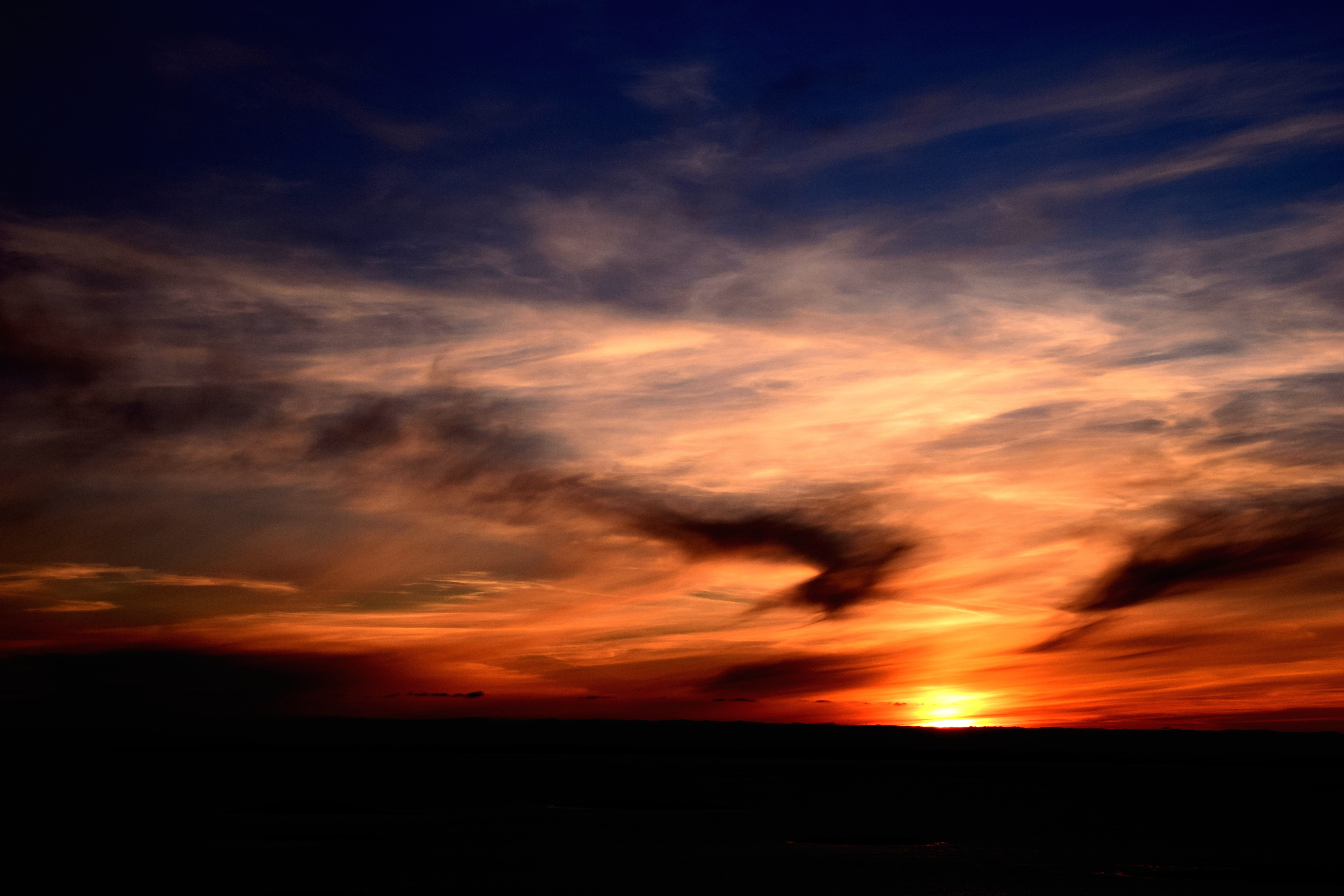 adventure, dark, holiday, dramatic sky, road trip, nature, sky, lights, beauty in nature, no people, sunset, light, outdoors, nordland, panorama, urban skyline, HD Wallpaper