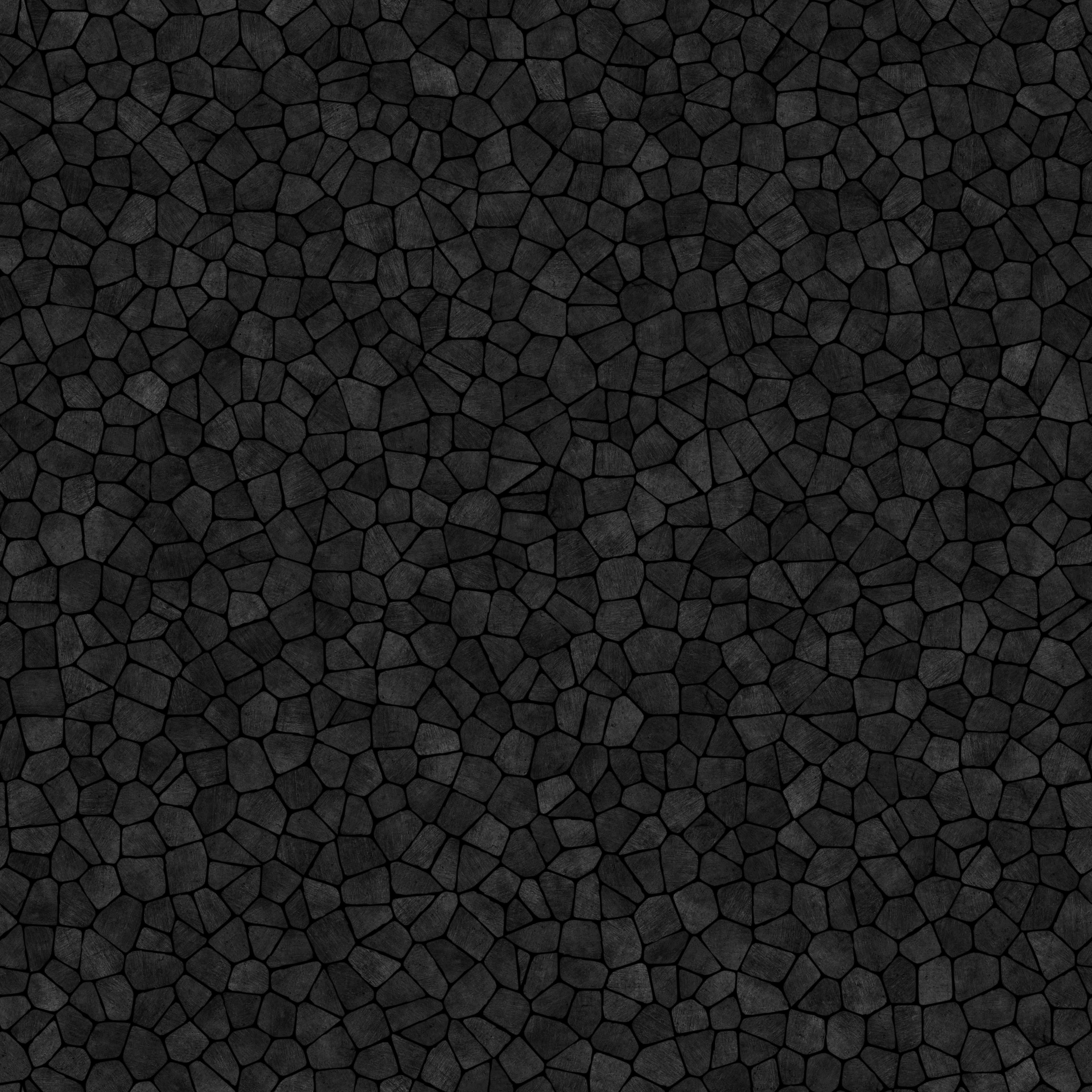 black, task, street, rough, repetition, splash, textured, close-up, pattern, gray, no people, high angle view, full frame, cobblestone, design, footpath, Phone HD Wallpaper