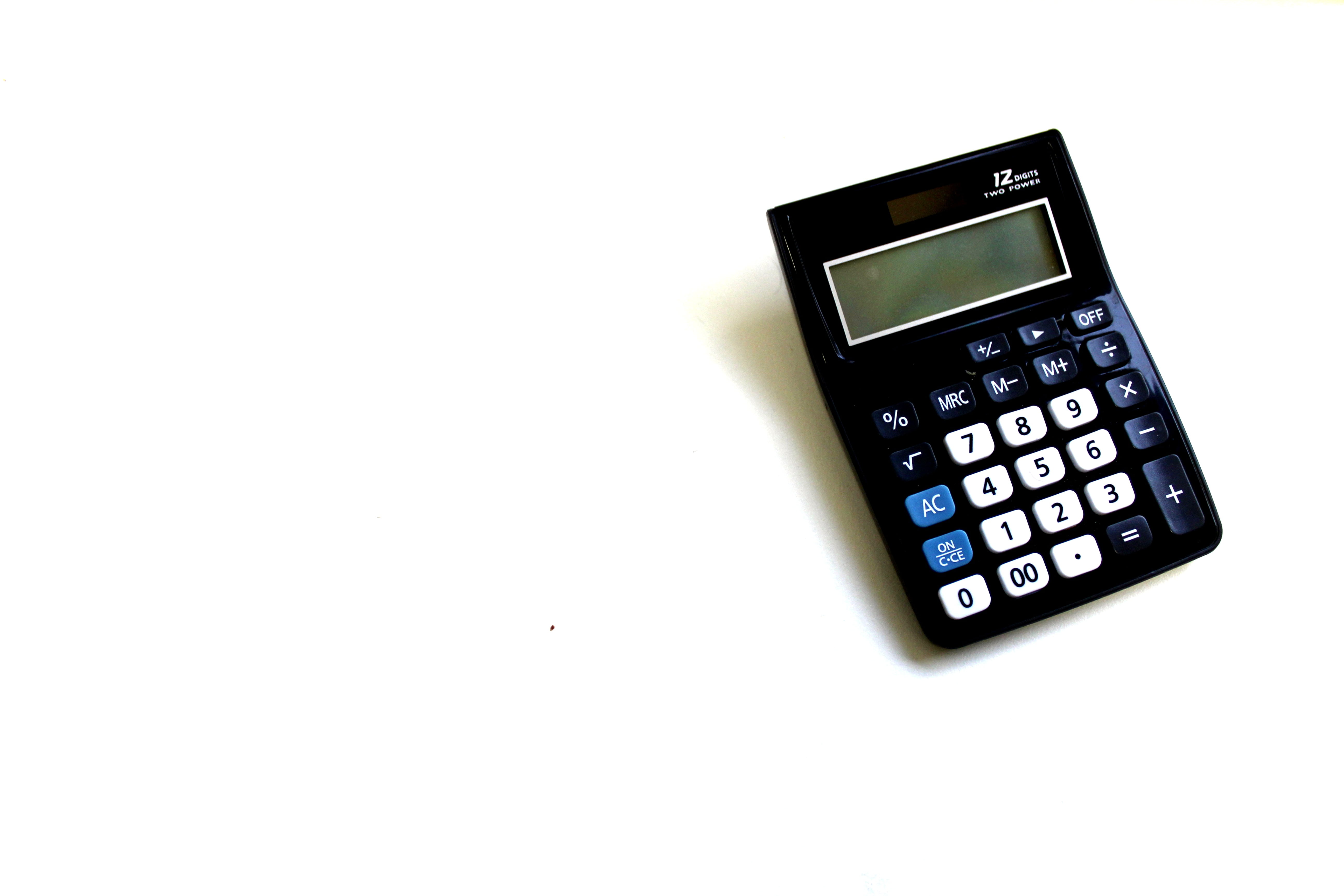 mathematical Symbol, cut out, symbol, electrical equipment, calculator, push button, copy space, white, finance, high angle view, indoors, liquid-crystal display, HD Wallpaper