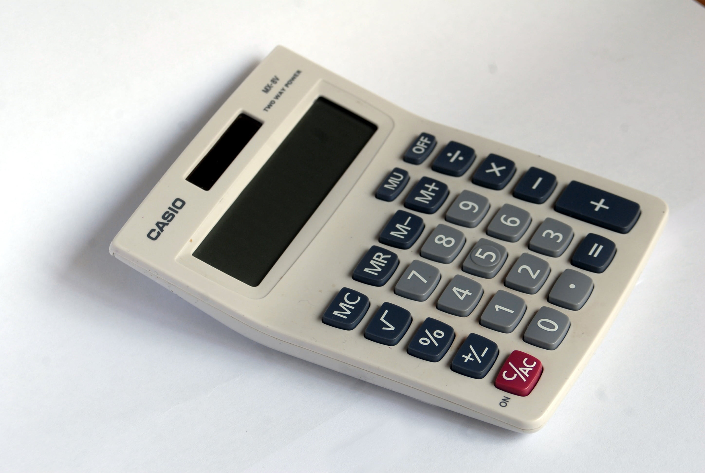 text, plus sign, studio shot, number, white, calculator, white background, 2K, debt, business, indoors, accuracy, finance, office, corporate business, HD Wallpaper