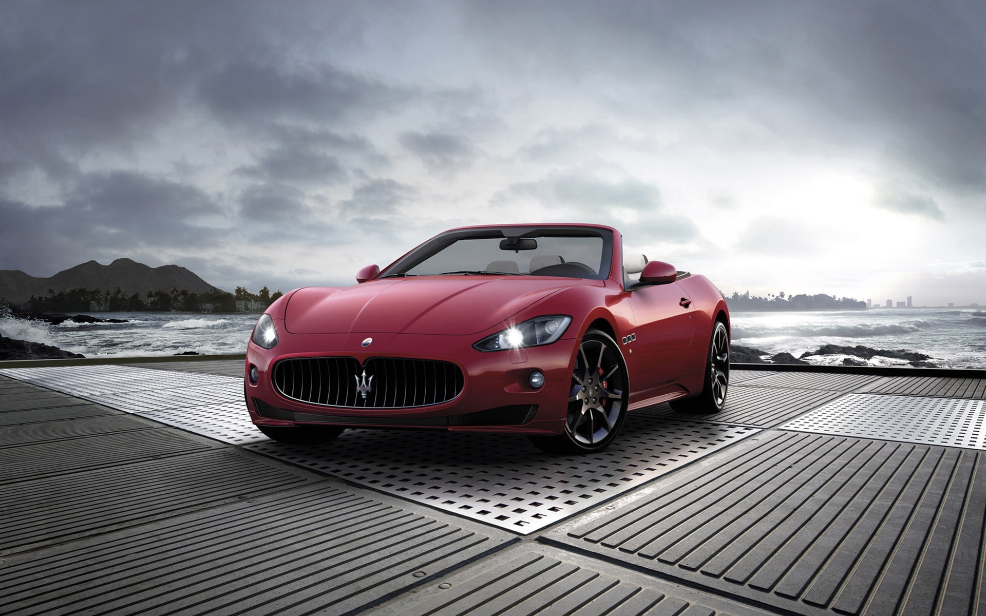 grancabrio, maserati, sport, Maserati GranCabrio, 1080P, HD Wallpaper