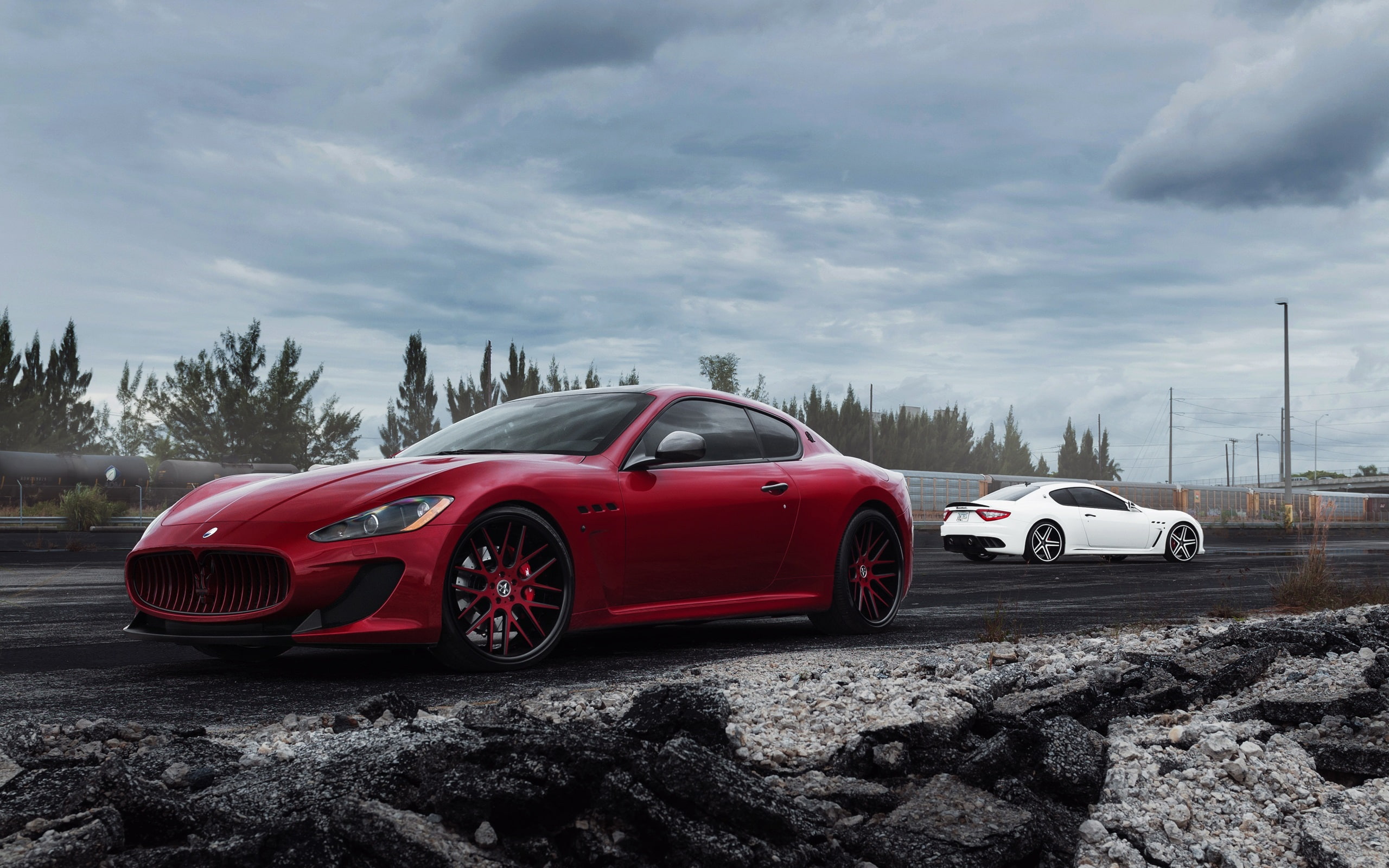 2K, Maserati, Supercar, granturismo, mc, Red, HD Wallpaper