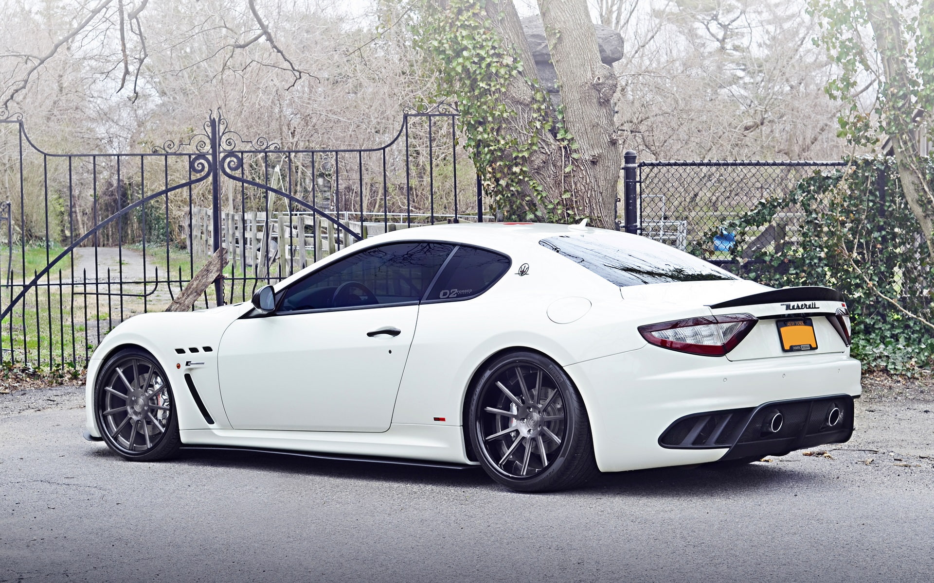 Car, View, White, Side, Granturismo, 1080P, Maserati, HD Wallpaper