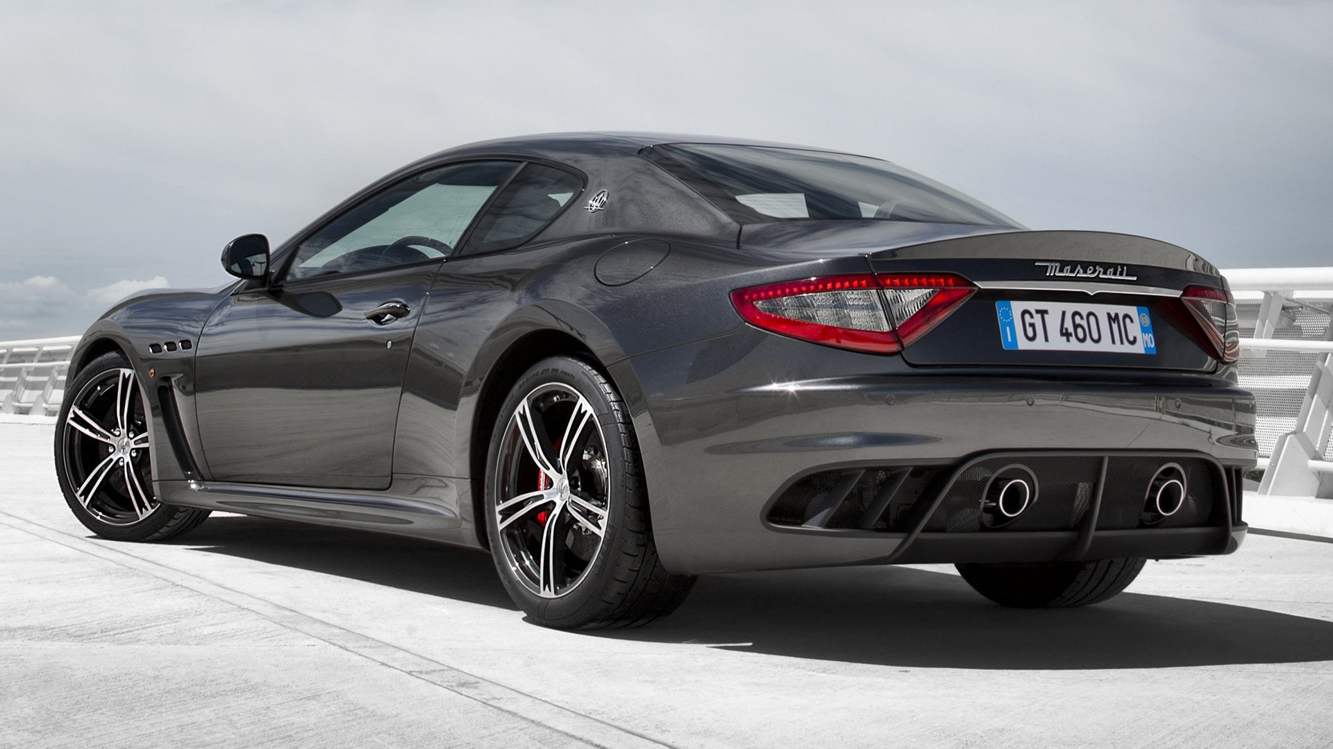 1080P, Black Car, Maserati GranTurismo, Sport Car, Car, Maserati GranTurismo MC Stradale, Maserati, Grand Tourer, HD Wallpaper