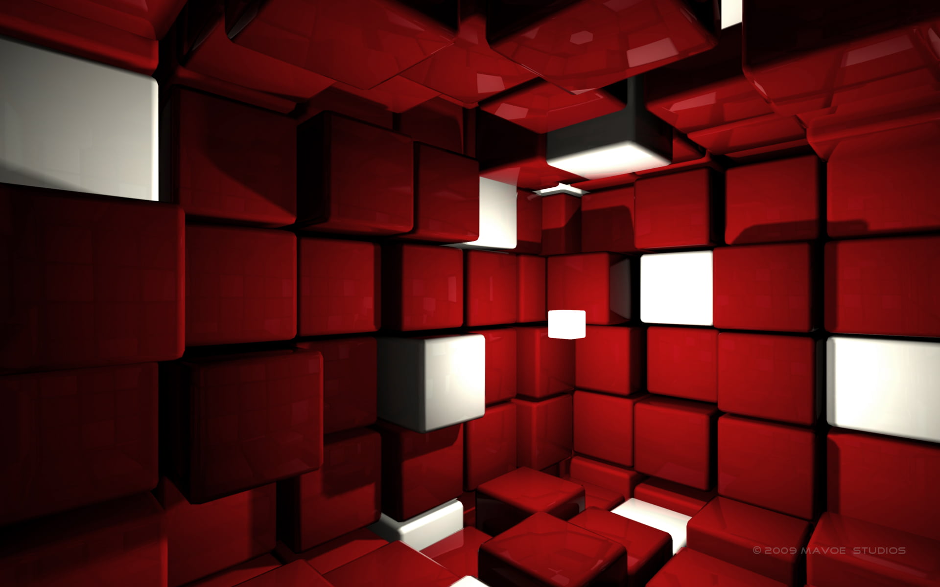 Cube Room, no People, elegance, Red, empty, light, pattern, public restroom, light - natural phenomenon, illustration, domestic Room, movie Theater, projection Screen, HD Wallpaper