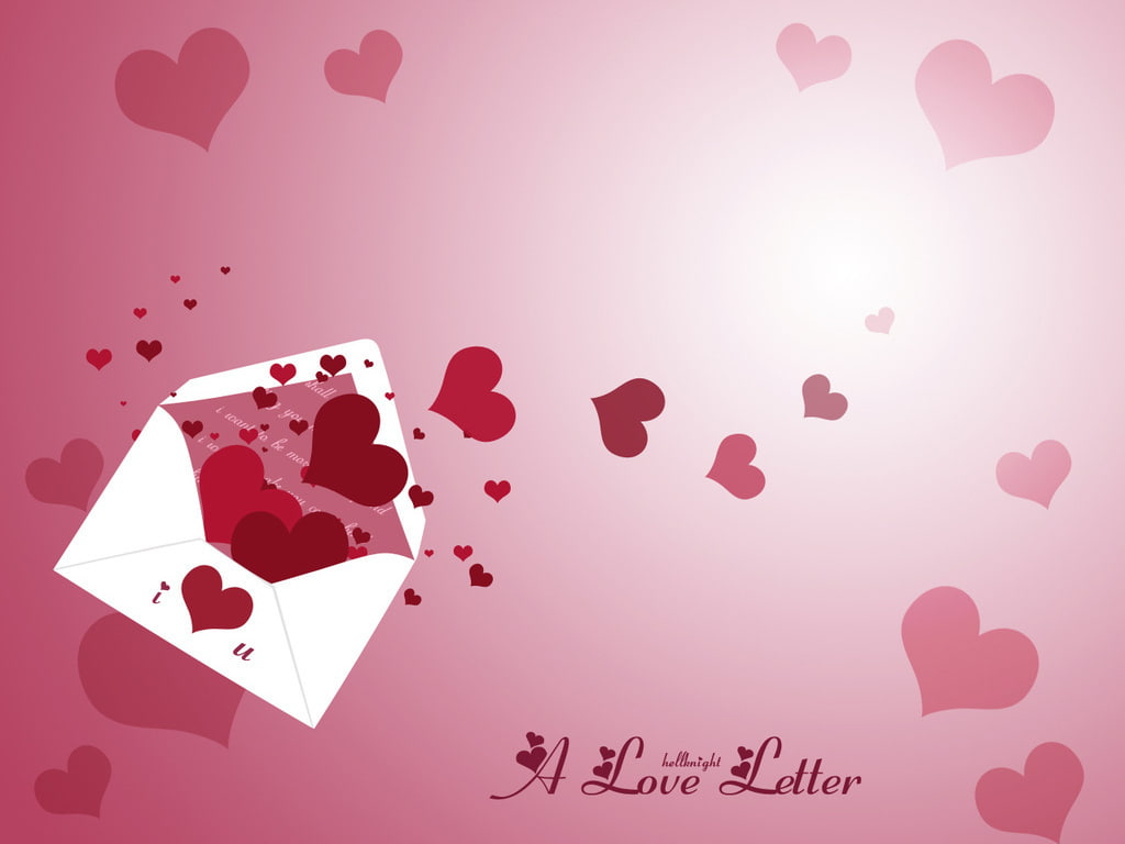 hd, 480P, love, a, letter, HD Wallpaper