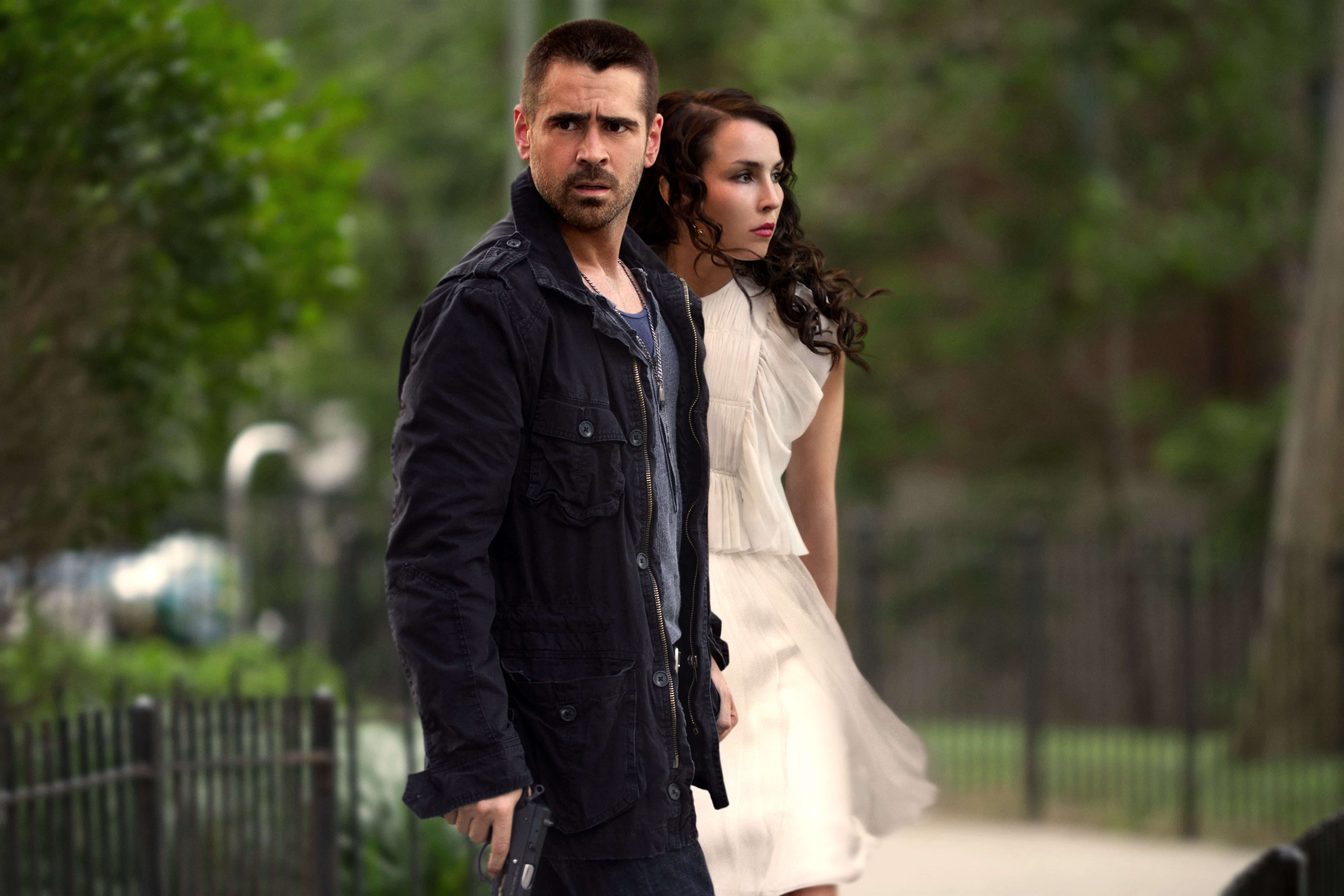 Colin Farrell, One less, 5K, Dead Man Down, Noomi Rapace, HD Wallpaper