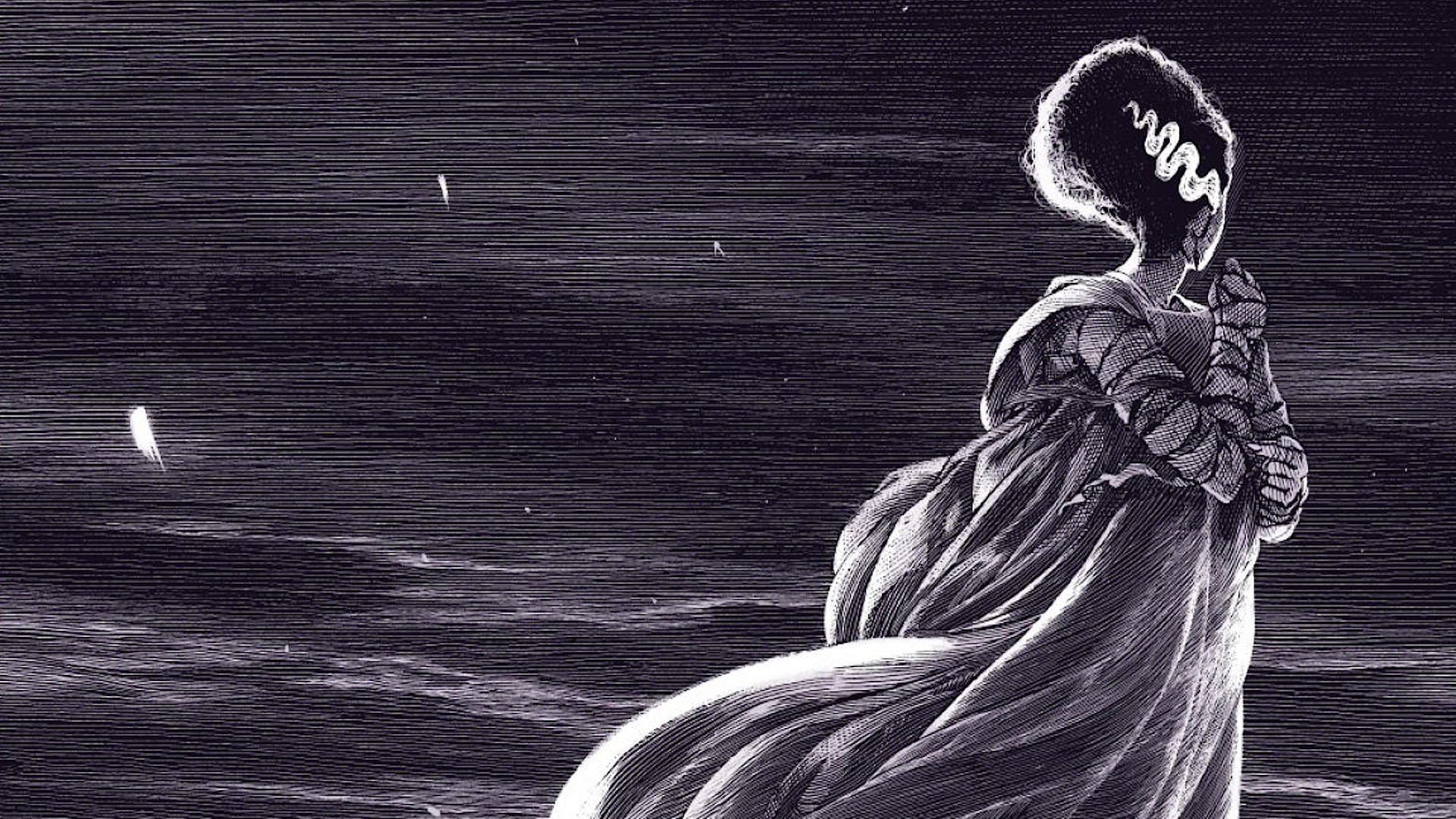 Monster Of Frankenstein, drawing, Brides, 1080P, HD Wallpaper