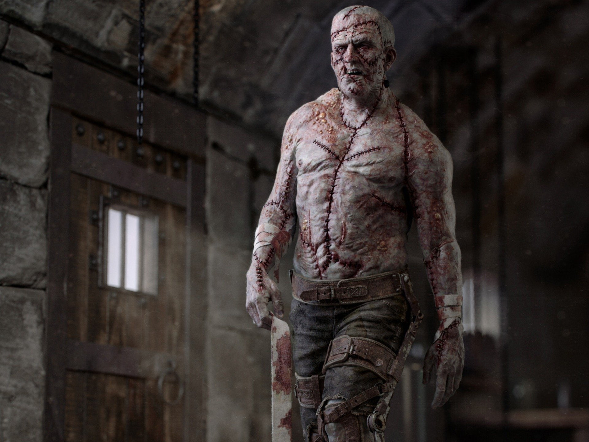 fantasy, horror, halloween, monster, frankenstein, 1080P, HD Wallpaper