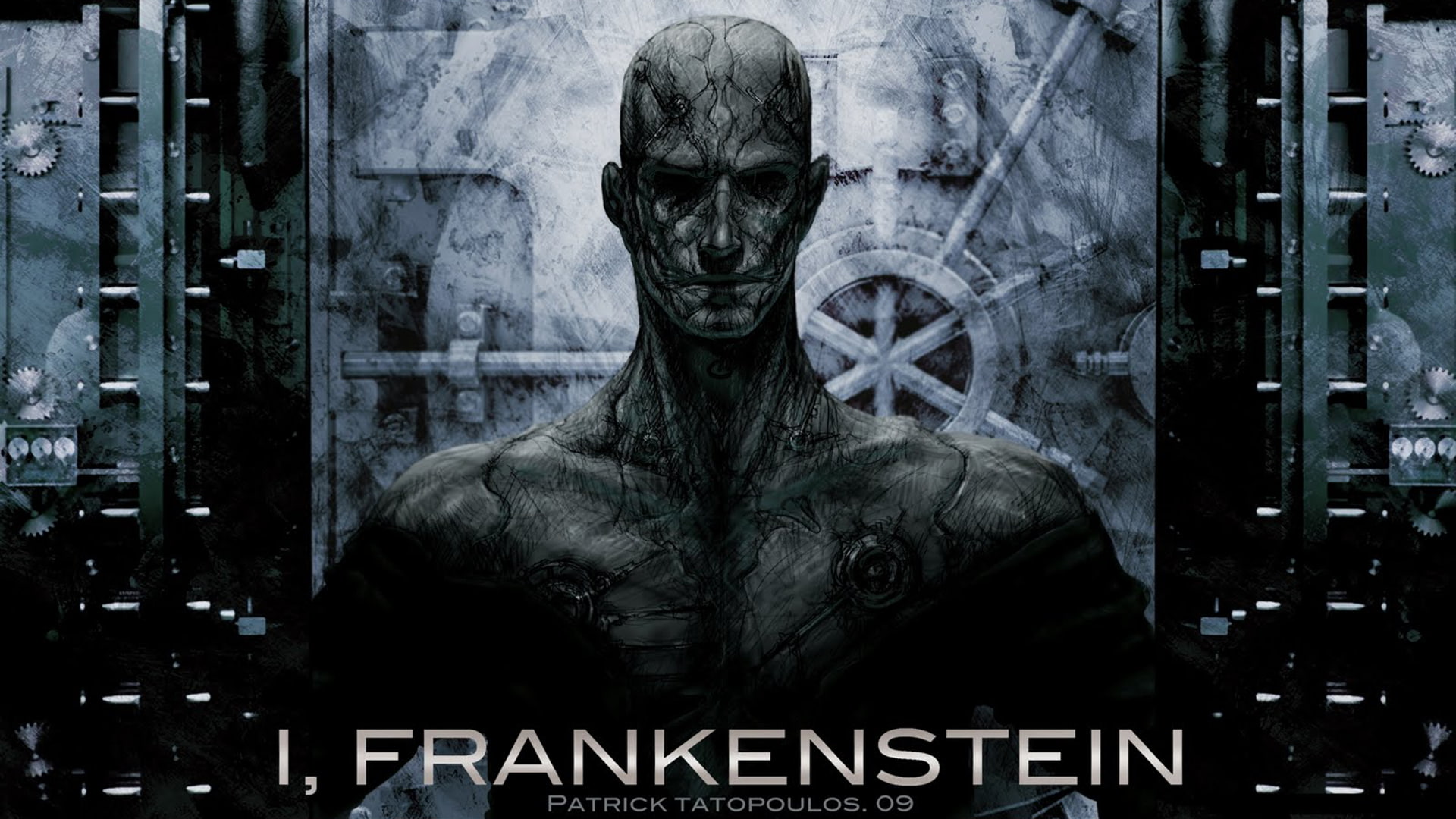 1080P, frankenstein, monster, dark, HD Wallpaper