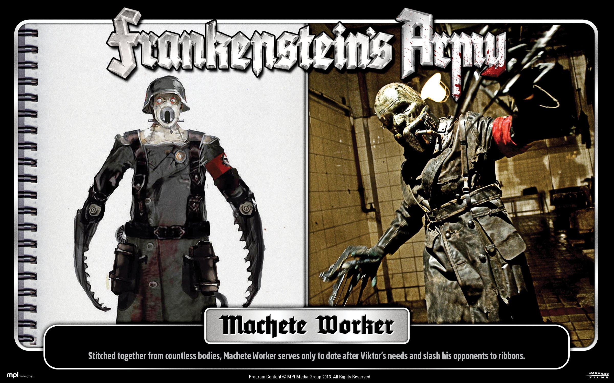 poster, sci fi, frankensteins, 1080P, action, monster, frankenstein, dark, horror, army, HD Wallpaper