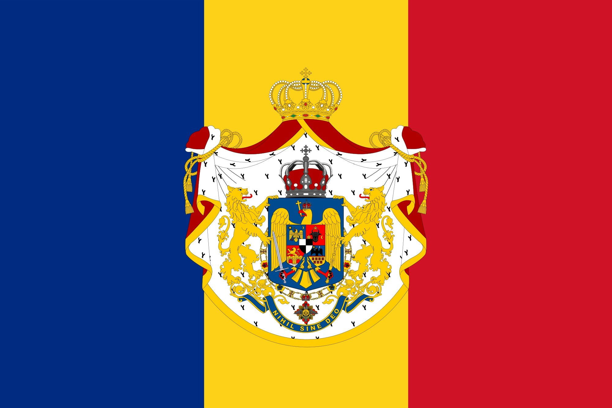 official, 1080P, model svg, 1921, 2000px romanian, flag, army, HD Wallpaper