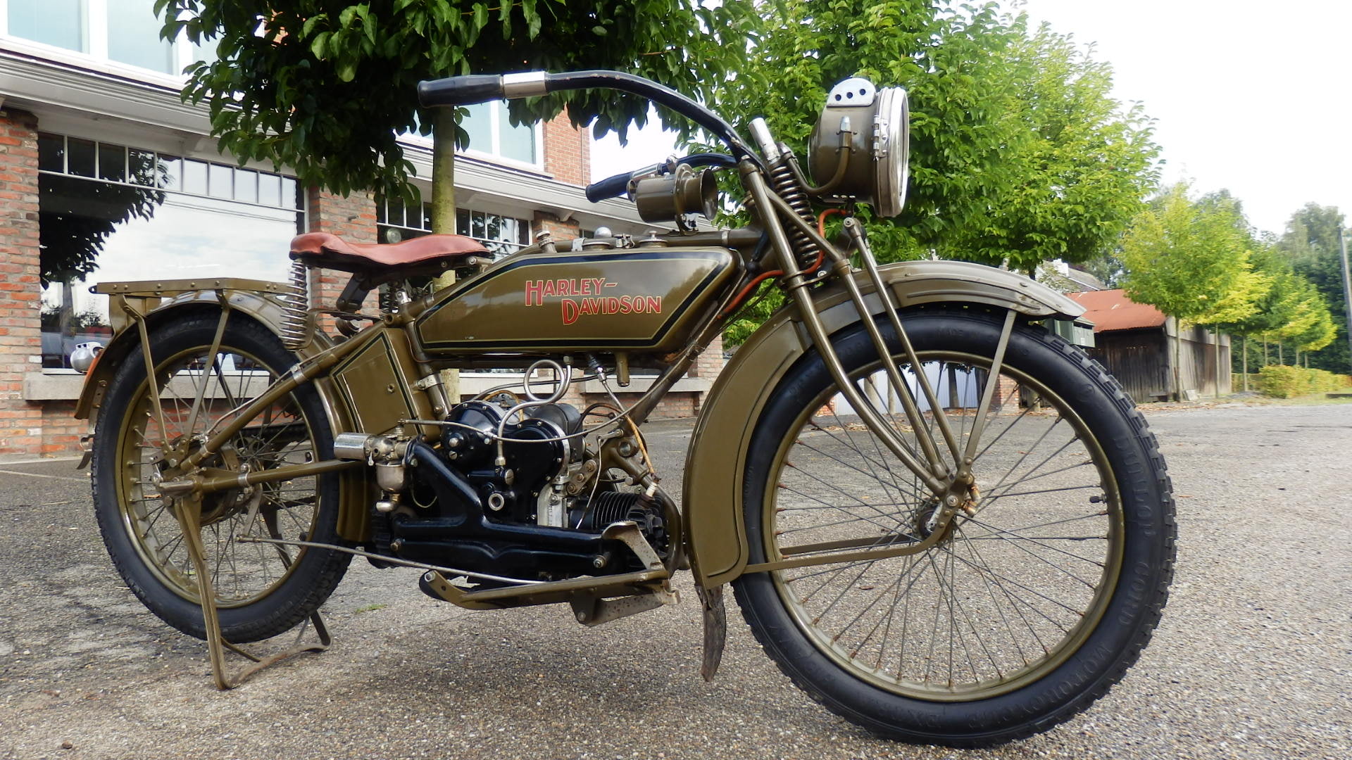 1080P, n jpg, retro, davidson, 1921, harley, HD Wallpaper