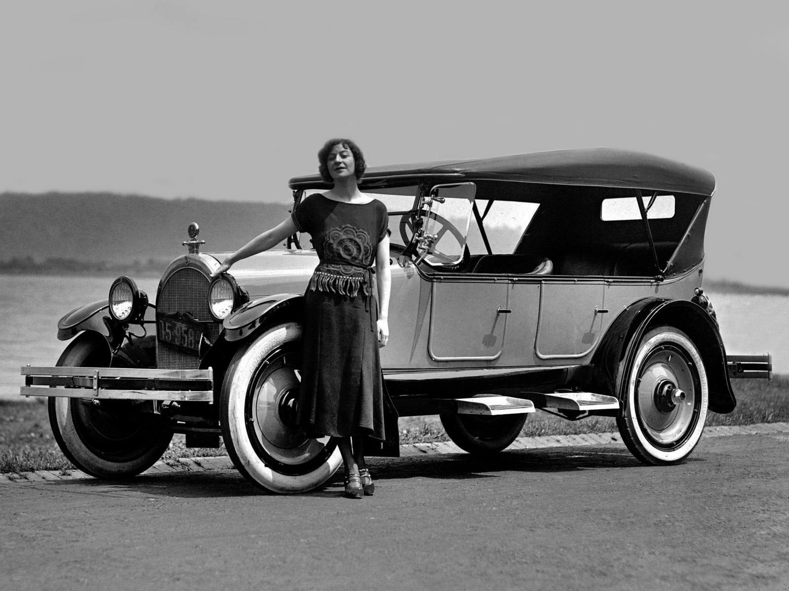 720P, oldsmobile, retro, 1921, touring, model 47, HD Wallpaper