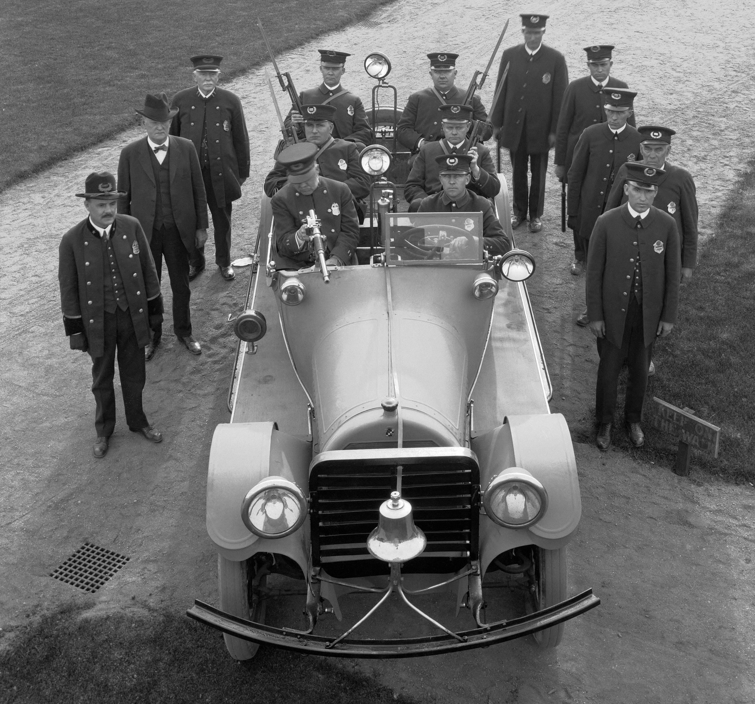 chase, type 59, police, 1921, cadillac, emergency, 2K, retro, HD Wallpaper