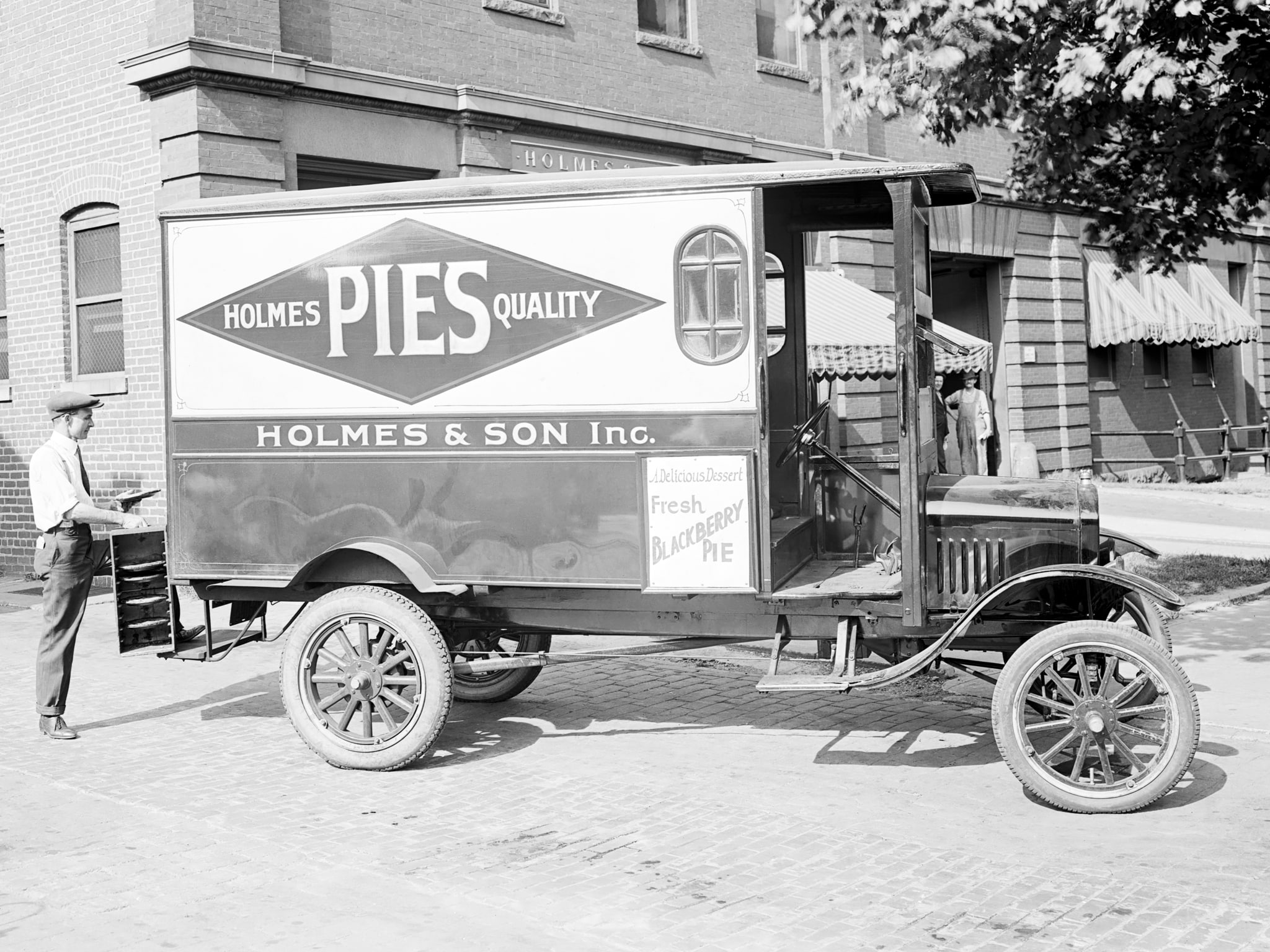 model tt, retro, delivery, truck, 1921, ford, 1080P, HD Wallpaper