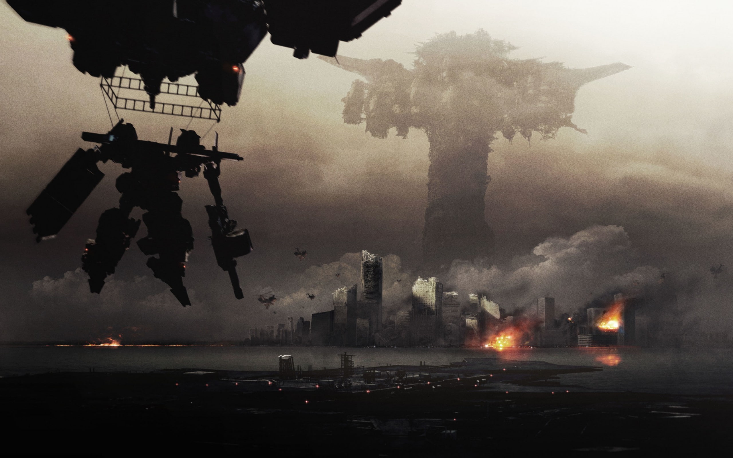 armored, mecha, 2K, core, HD Wallpaper