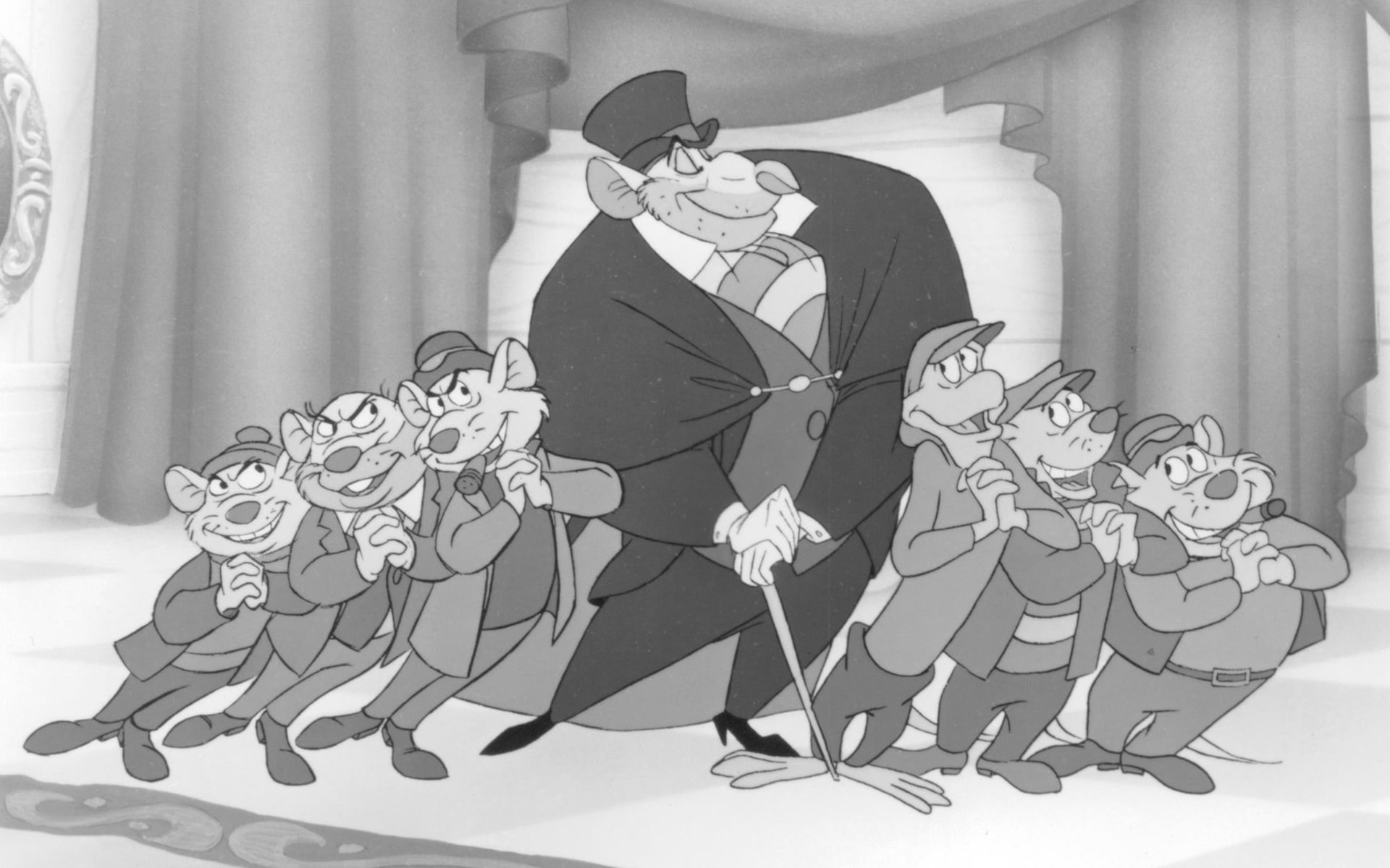 Professor Ratigan, The Great Mouse Detective, Movie, 1080P, HD Wallpaper