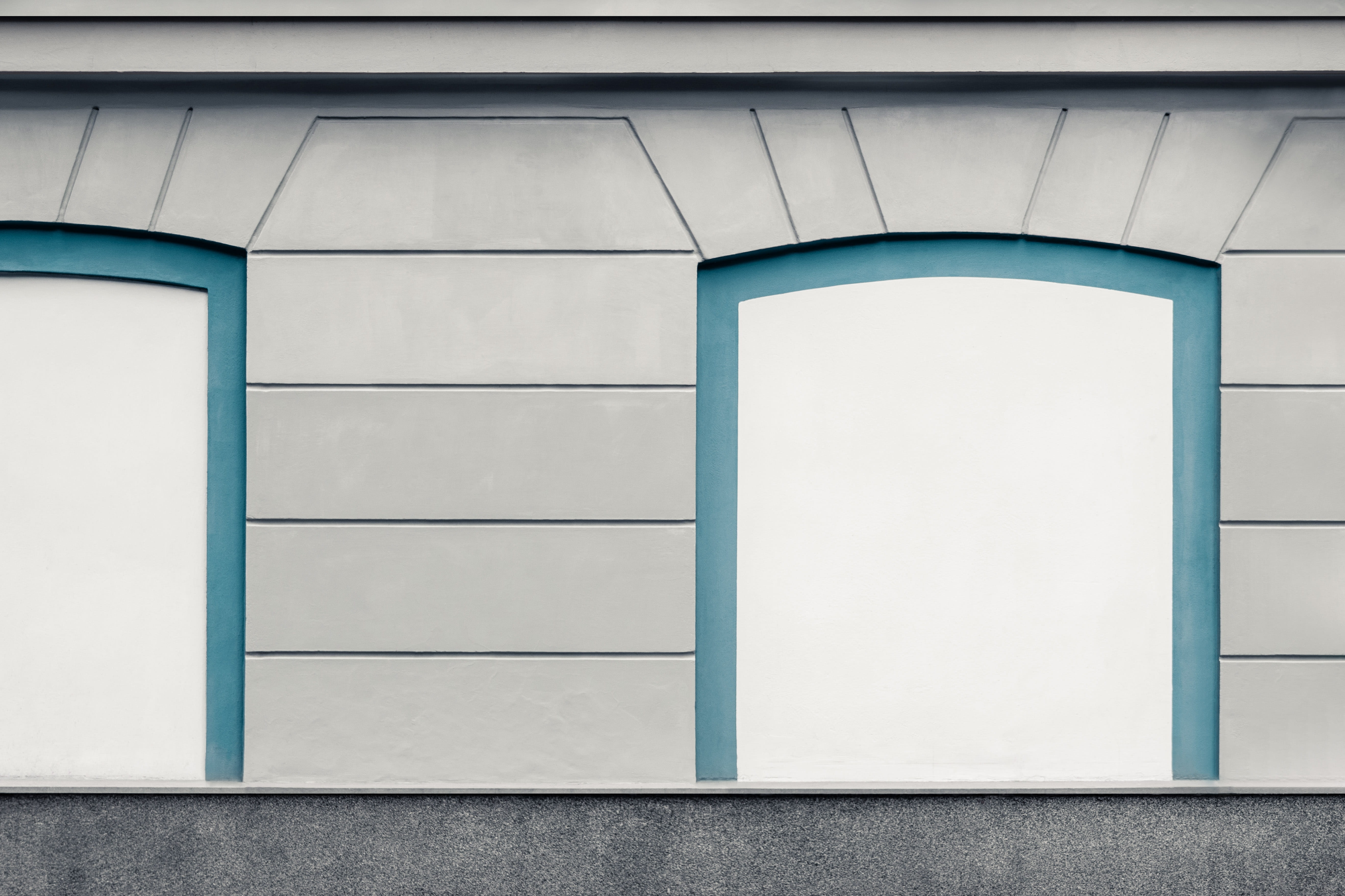 backgrounds, built Structure, frame, gray, facade, outdoors, brick, geometry, stucco, blank, concrete, blue, design, empty, wall, business, building, architecture, HD Wallpaper