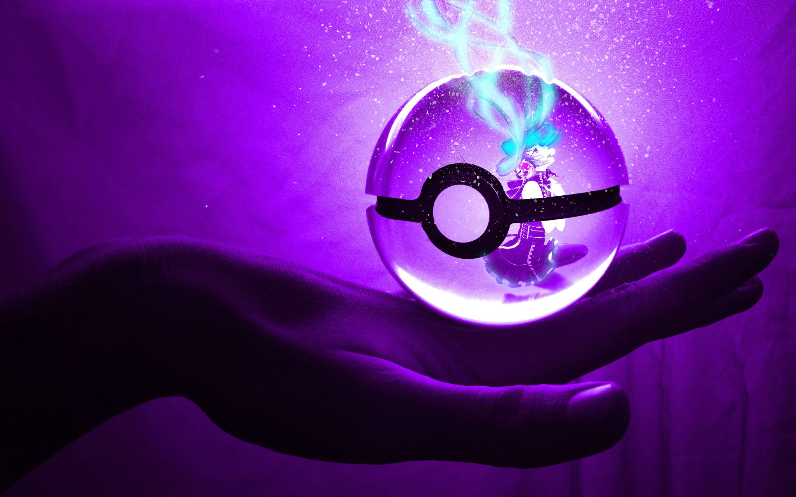 anime, pokemon, 2K, pokeball, HD Wallpaper