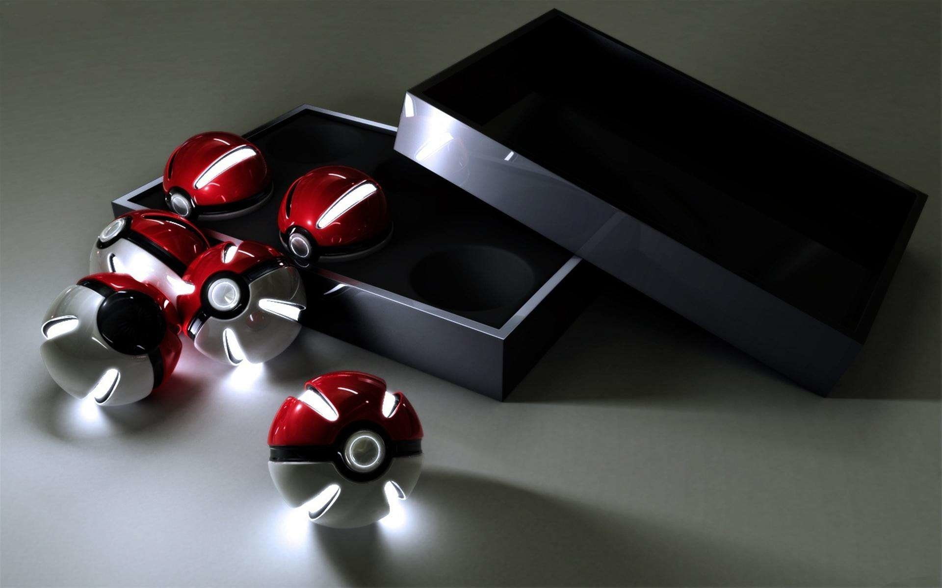 1080P, Pokeball, Pokémon, Dragon, HD Wallpaper