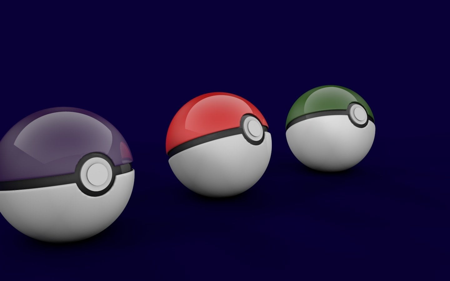 cut out, studio shot, Pokémon, Pokeball, Red, still life, pink color, 720P, Ball, no people, blue background, colored background, Green, pool table, multi colored, HD Wallpaper