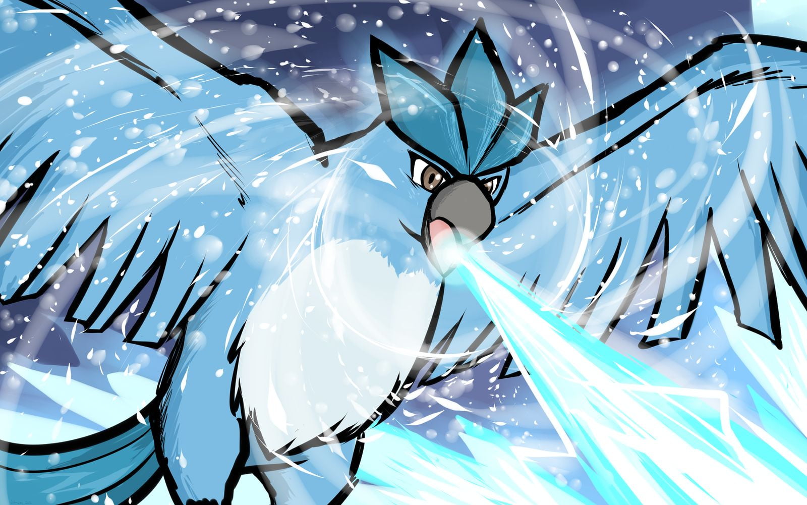 Articuno, 720P, Pokémon, ishmam, HD Wallpaper