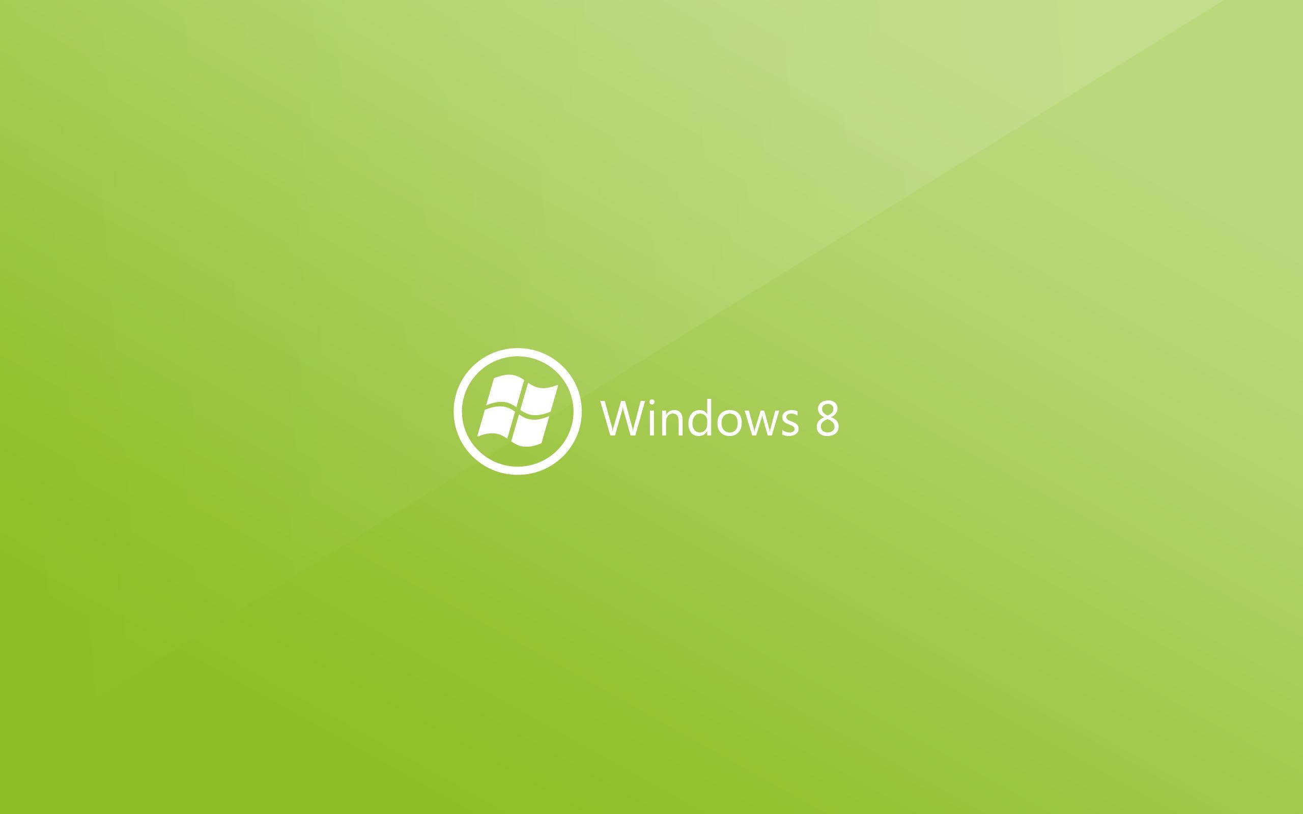 glossy, brand and logo, 2K, windows, green, HD Wallpaper