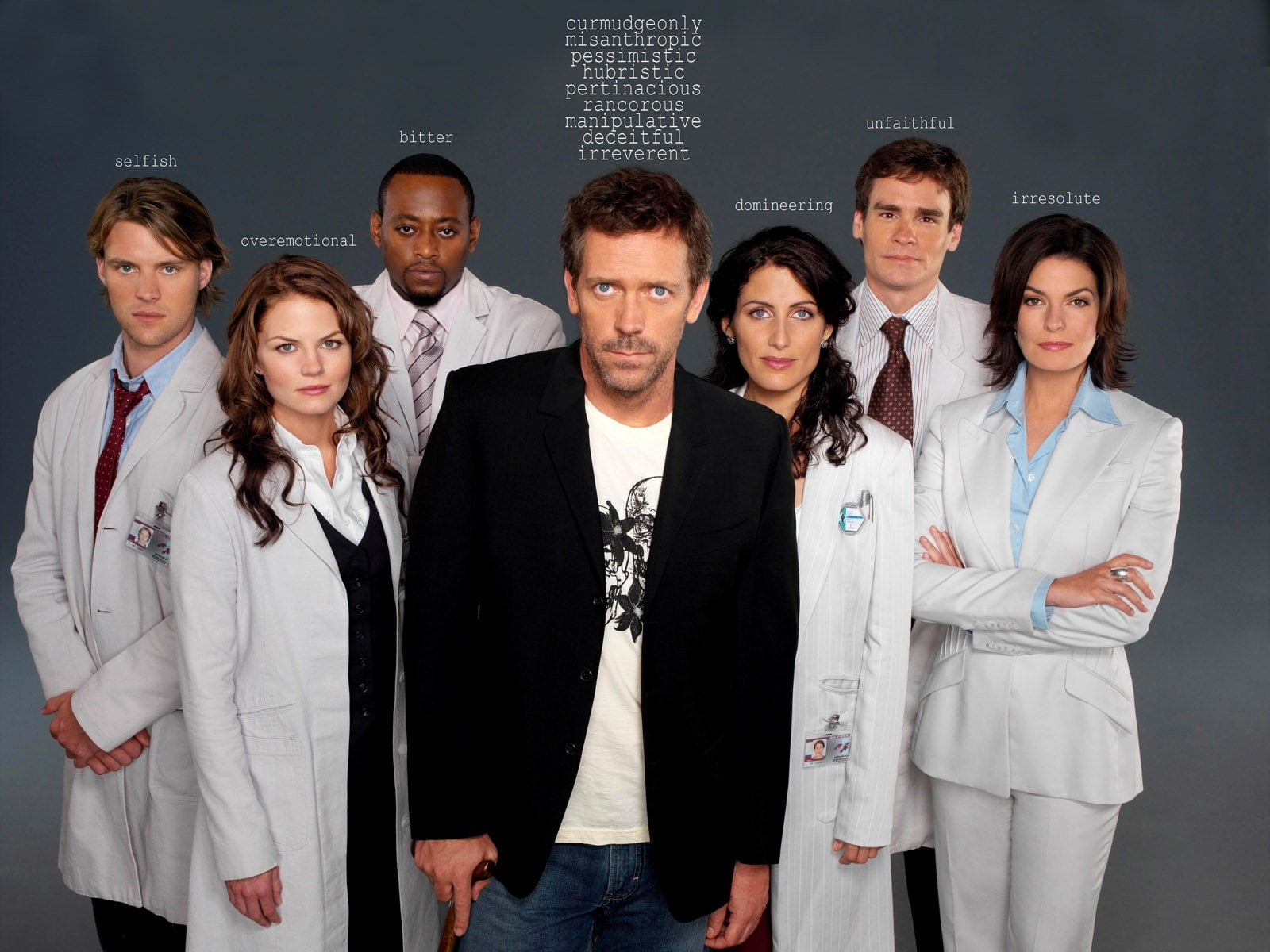 morrison, epps, laurie, 720P, leonard, spencer, wilson, jesse, james, m d, evan, house, edelstein, robert, sela, chase, sean, text, omar, ward, jennifer, HD Wallpaper