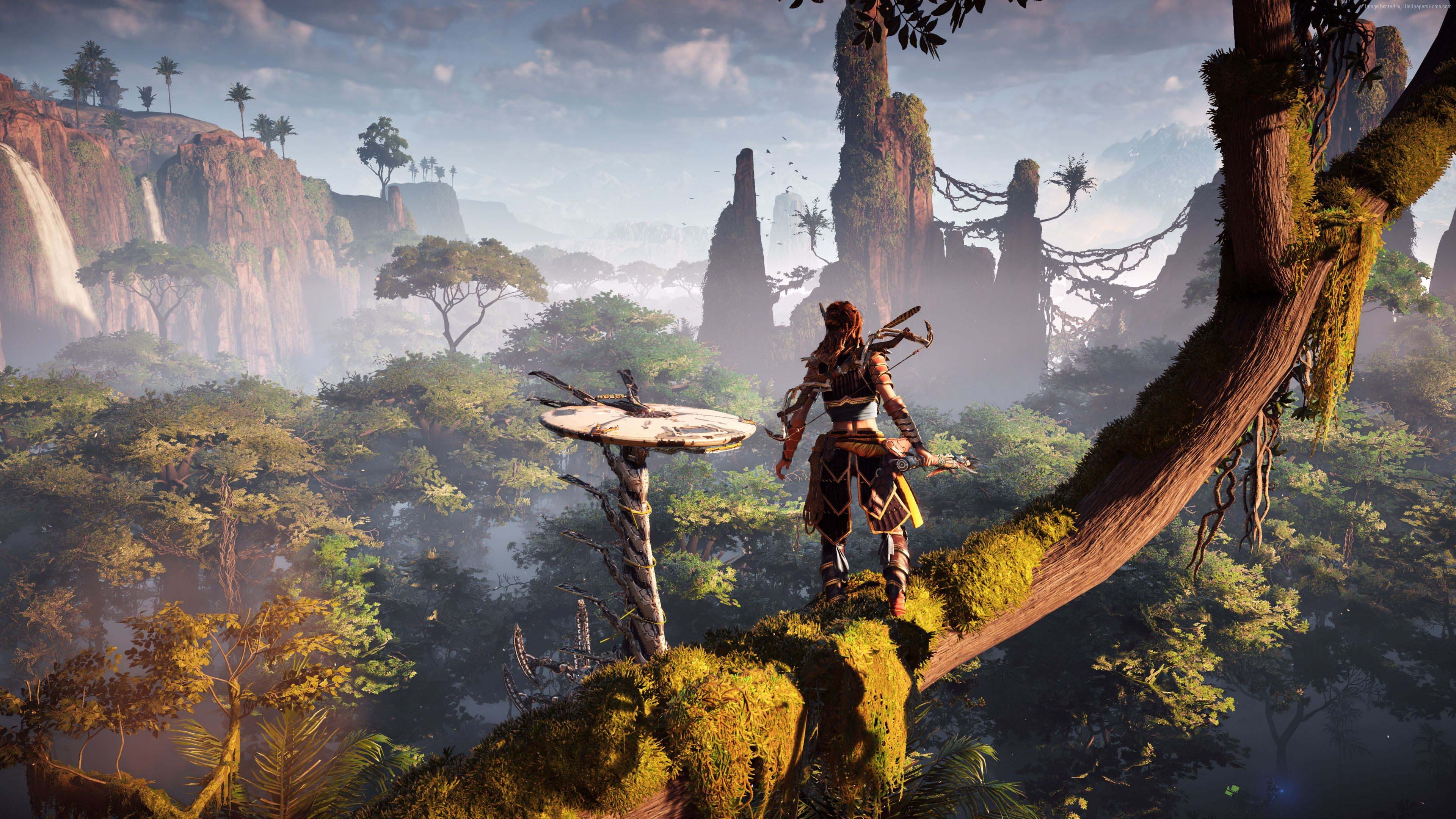 action role-playing, E3 2016, Horizon Zero Dawn, 4K, HD Wallpaper
