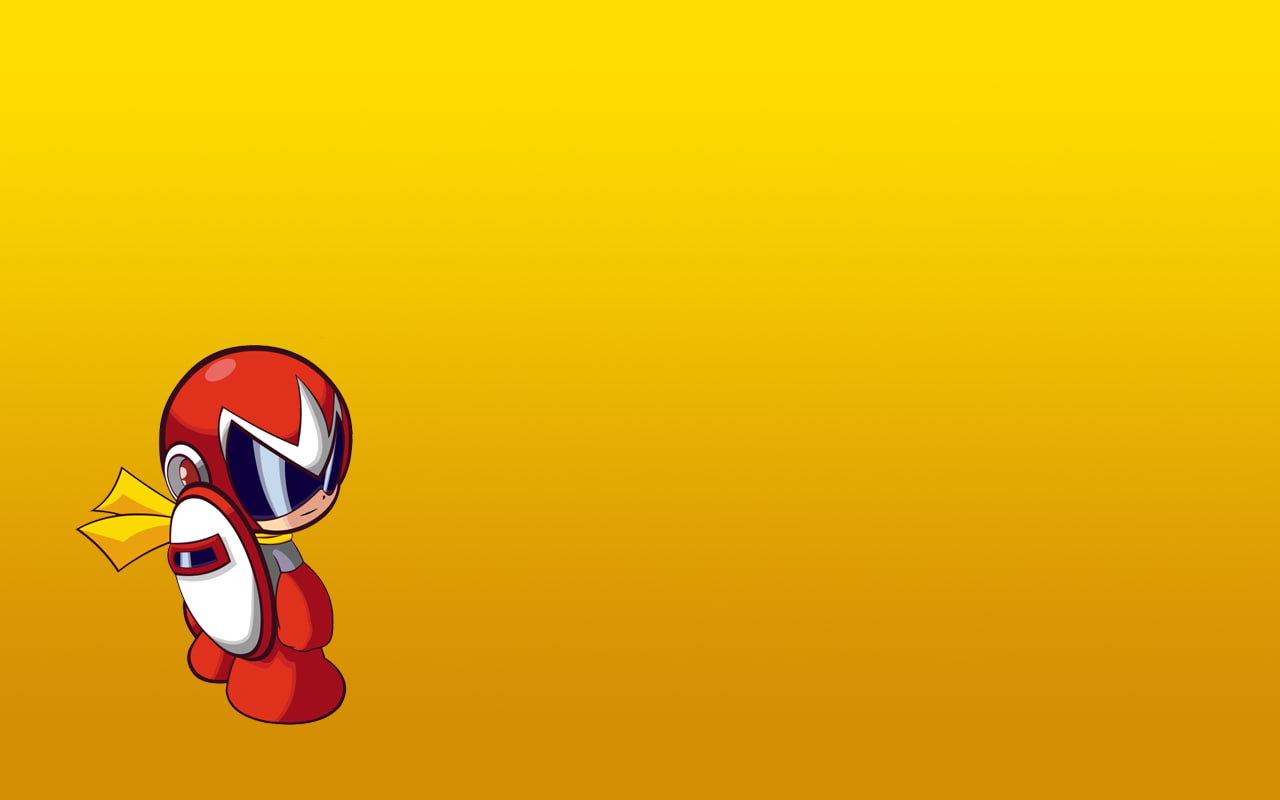 Video Game, 720P, Mega Man Powered Up, Proto Man, HD Wallpaper