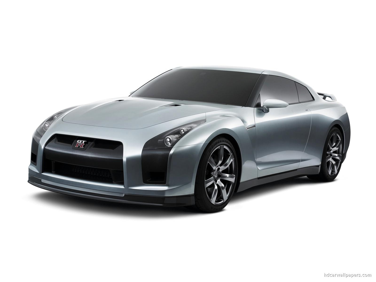 grey, gtr, nissan, proto, concept, coupe, 720P, cars, HD Wallpaper