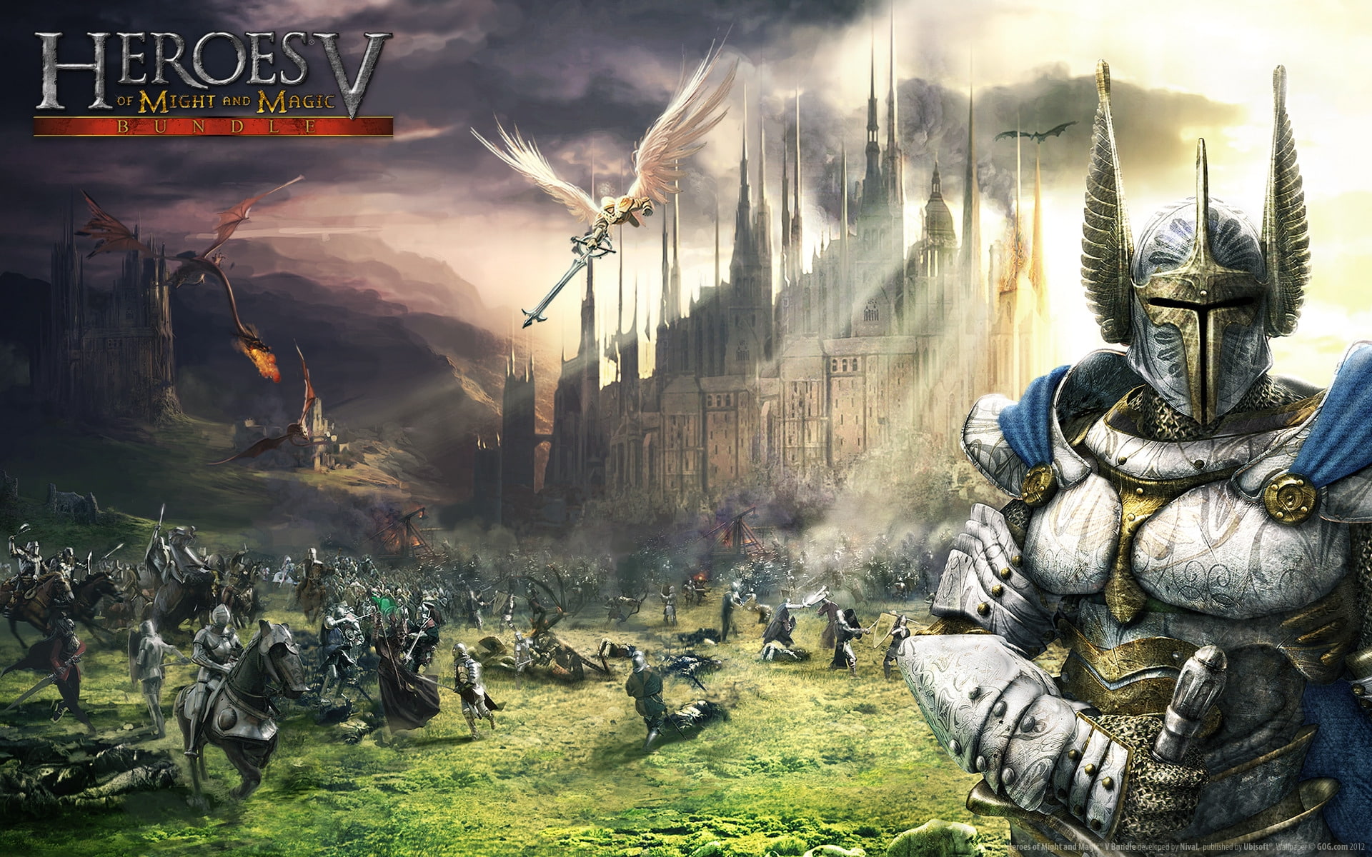 v, 1080P, heroes, battle, HD Wallpaper