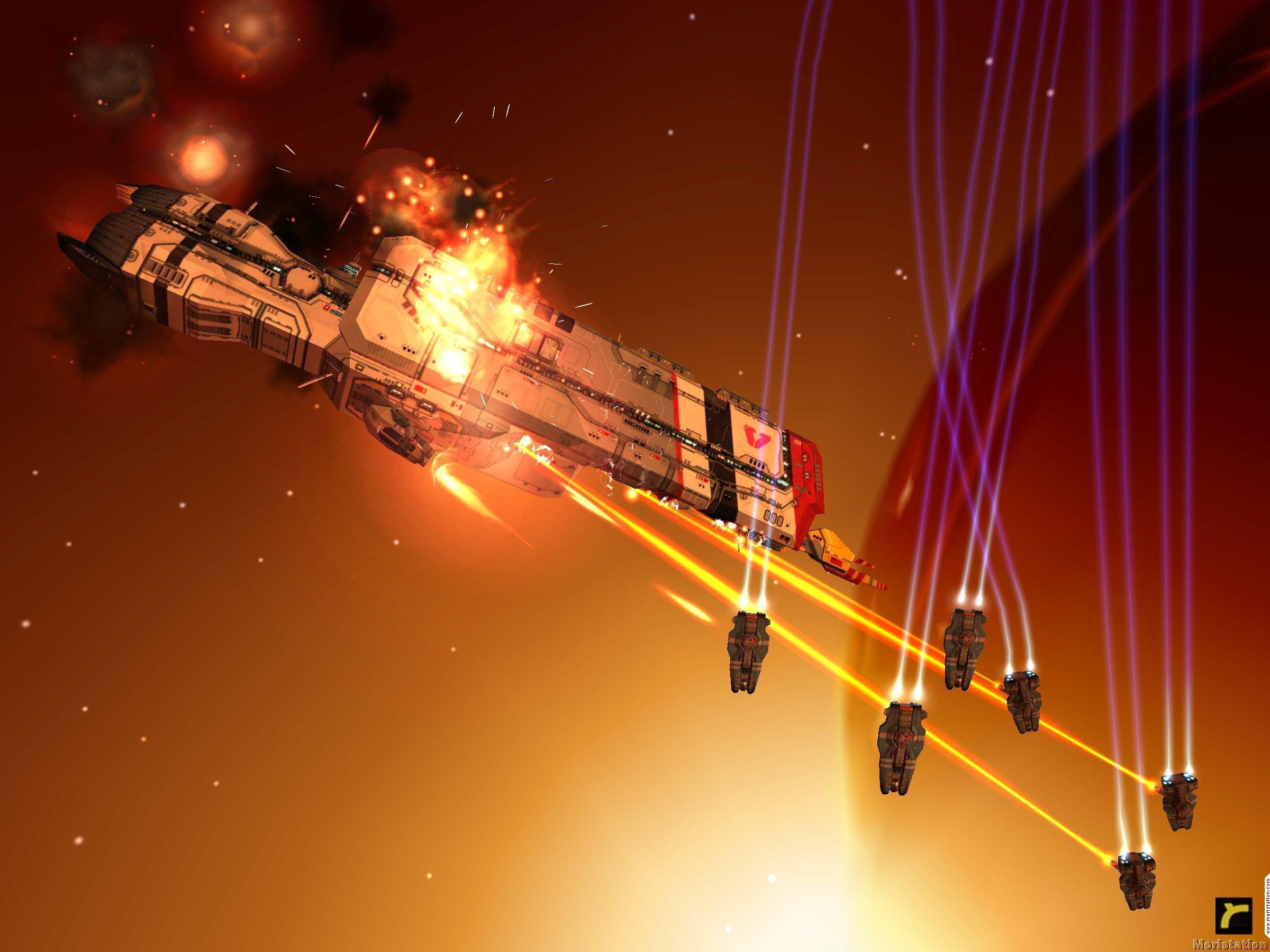 homeworld, strategy, 1080P, real time, space, 3 d, simulation, sci fi, spaceship, HD Wallpaper