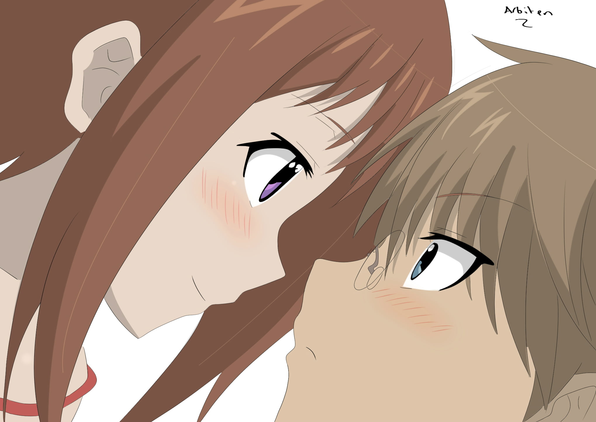 Ui Wakana, Anime, Hayato Izumi, My Wife is the Student Council President, 1080P, HD Wallpaper