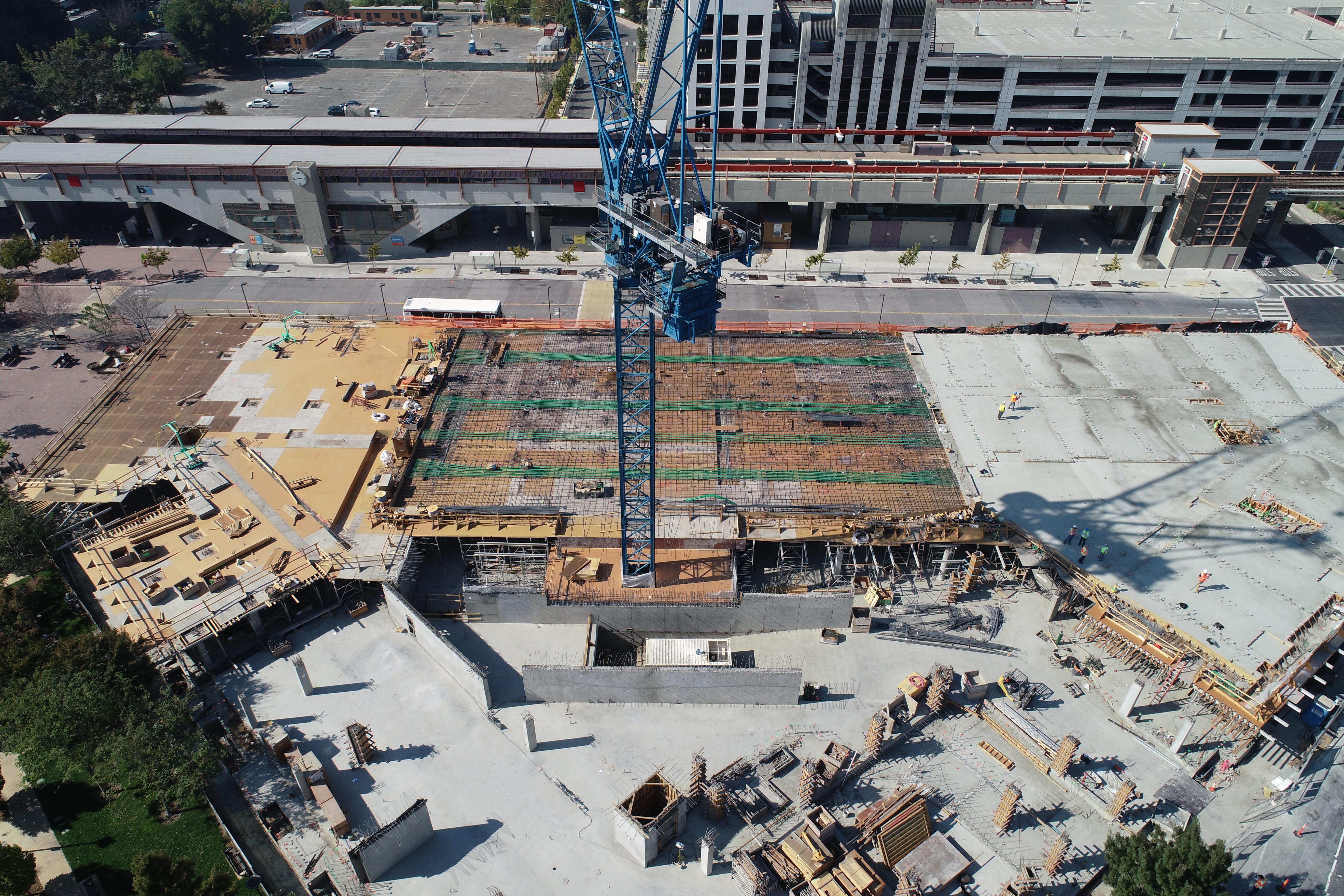aerial, high angle view, crane - construction machinery, walnut creek, cityscape, urban, city, united states, boat, construction industry, industry, machinery, HD Wallpaper