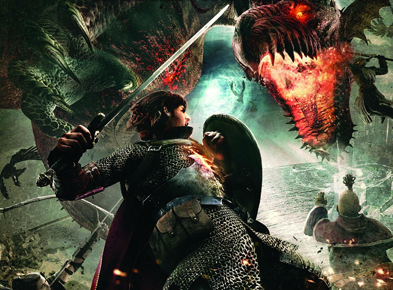 online, video, dragons, fantasy, videogame, fighting, 720P, rpg, game, strategy, dogma, action, HD Wallpaper