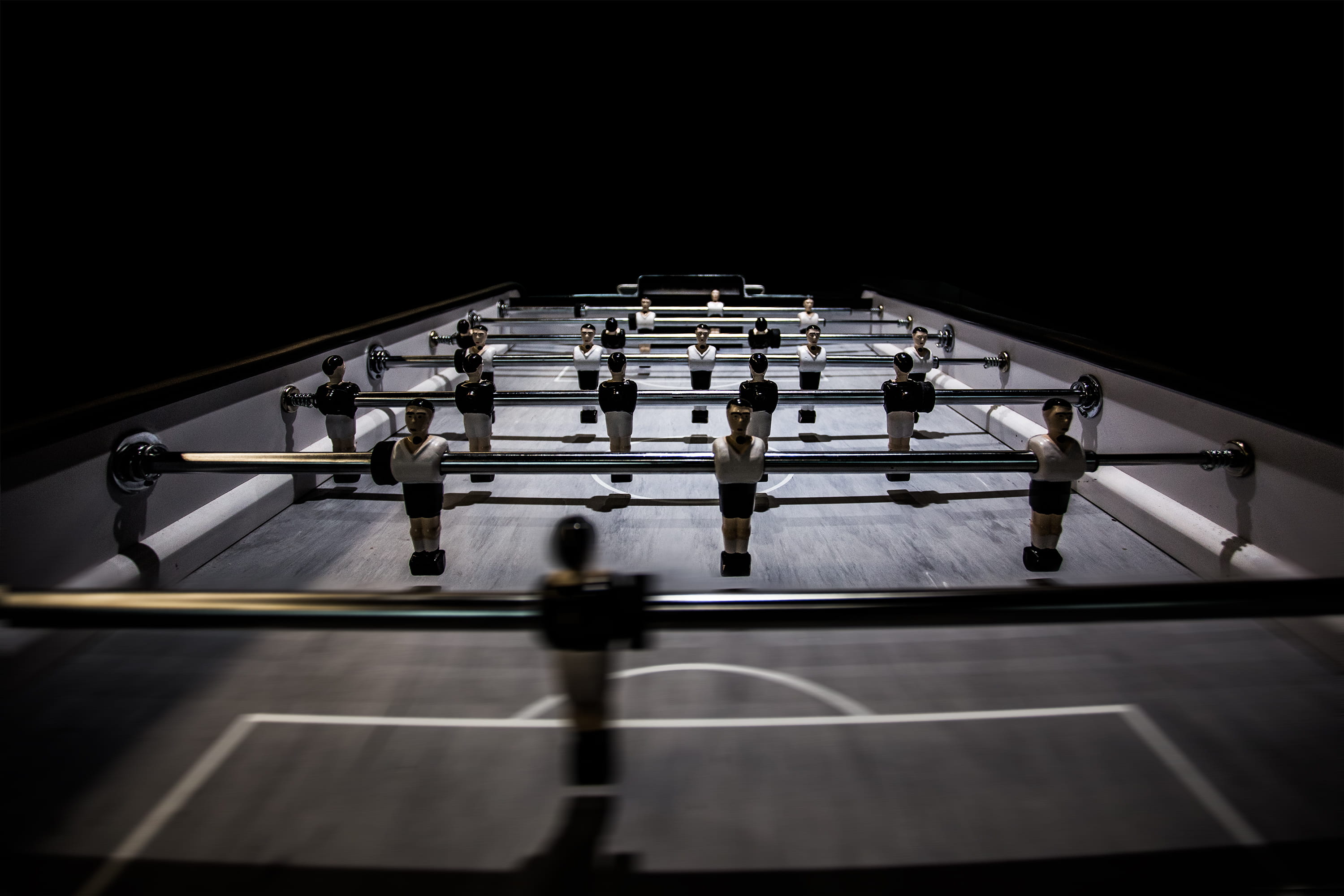 football game, game, built structure, indoor, motion, low angle view, blurred motion, table, teen, metal, architecture, table football, arts culture and entertainment, HD Wallpaper