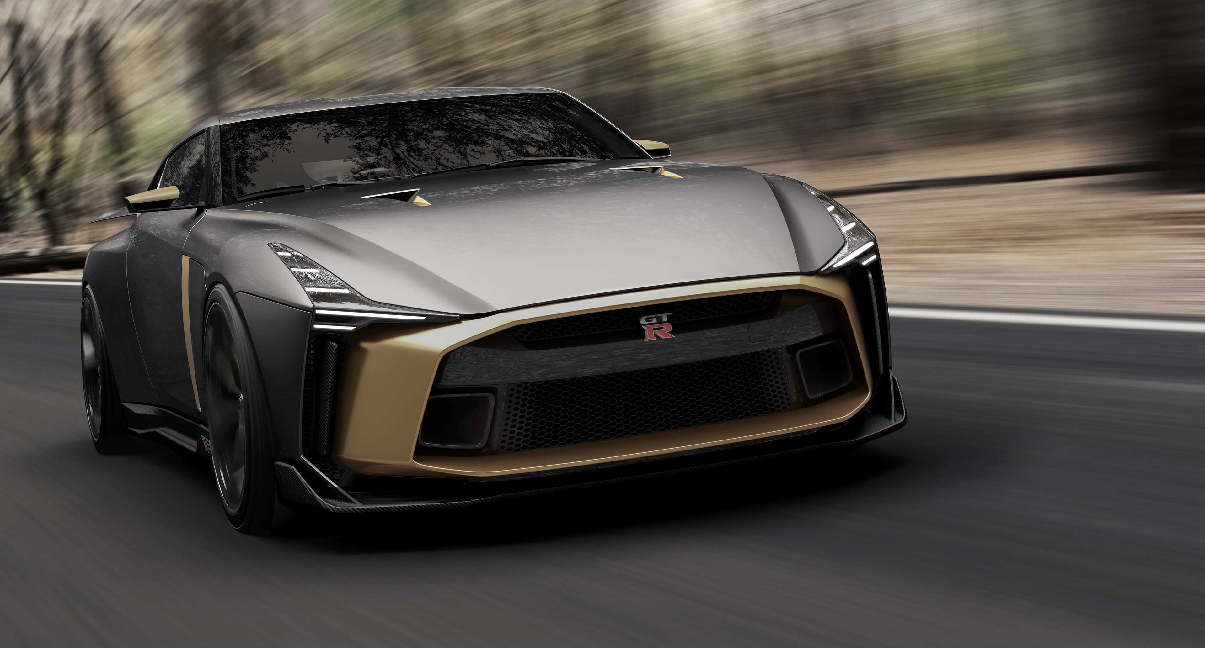 Nissan GT-R50 Concept, 2018, Goodwood Festival of Speed, Italdesign, 4K, 4K, HD Wallpaper