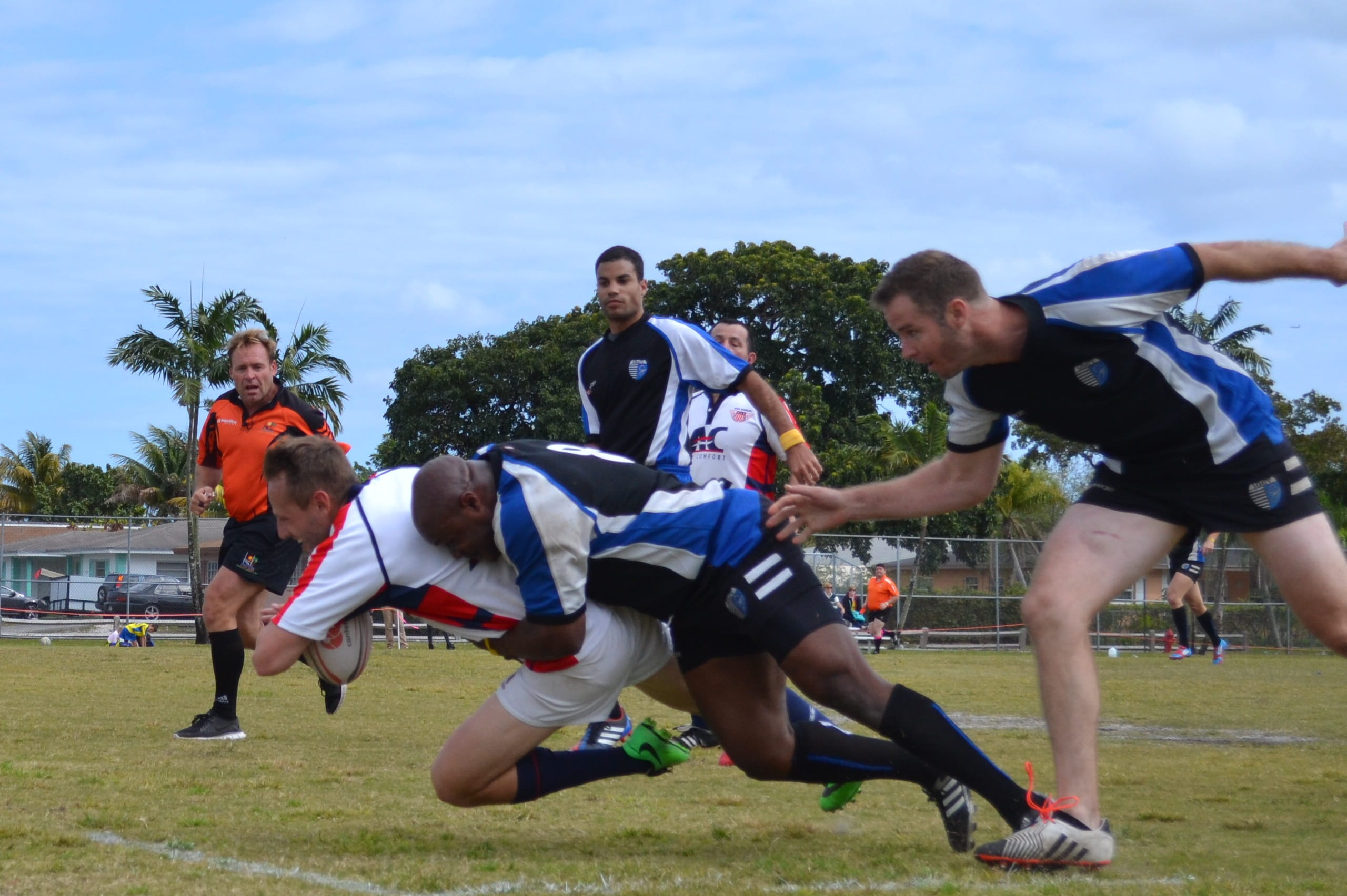 playing, 2K, vitality, adult, sportsman, tackle, Athlete, rugby, leisure activity, lifestyles, sports Uniform, Tackler, action, sports Venue, pitch, mature men, HD Wallpaper