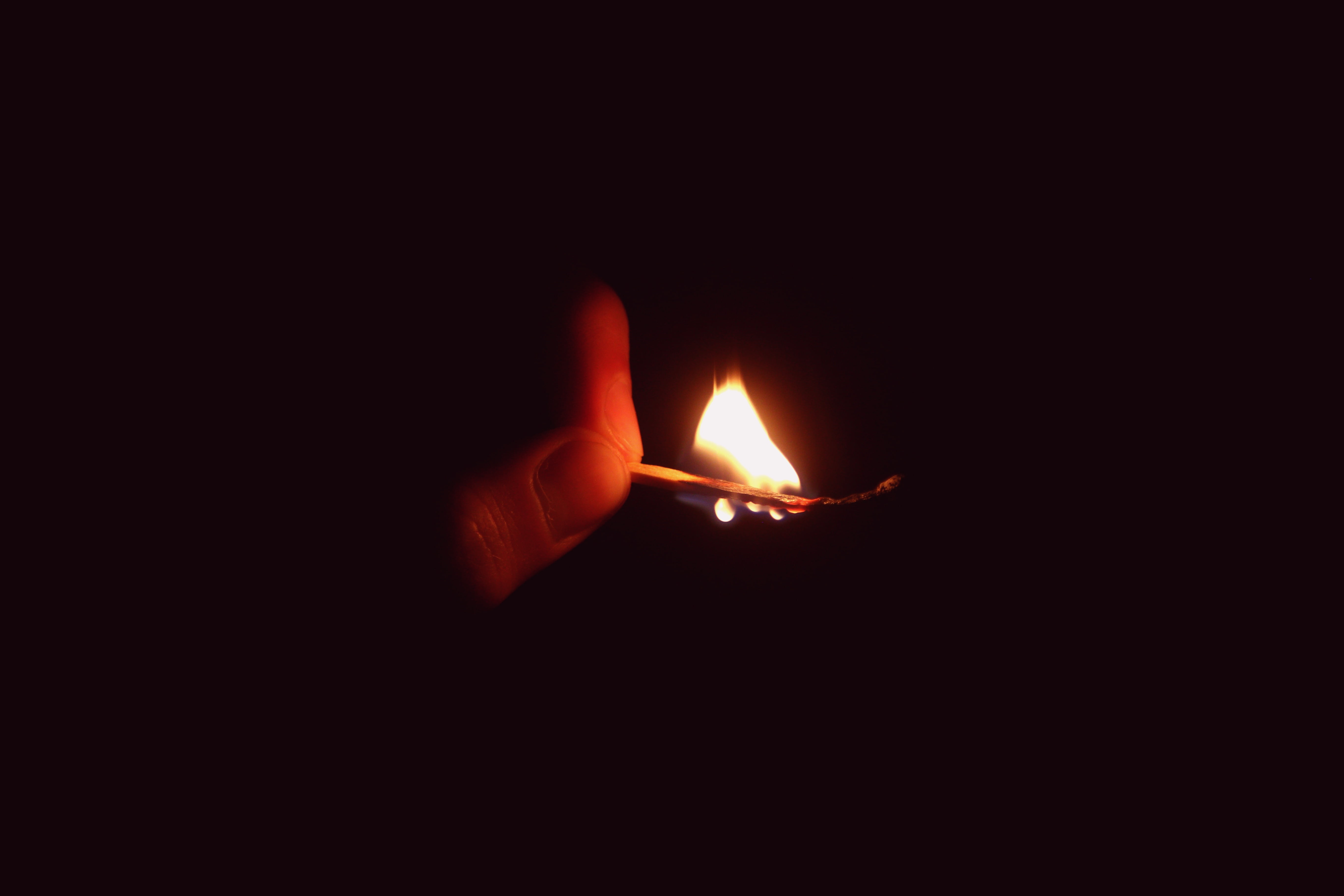 glowing, yellow, heat - Temperature, black Color, brown, spirituality, body part, symbol, illuminated, 5K, close-up, burning, backgrounds, human body part, HD Wallpaper