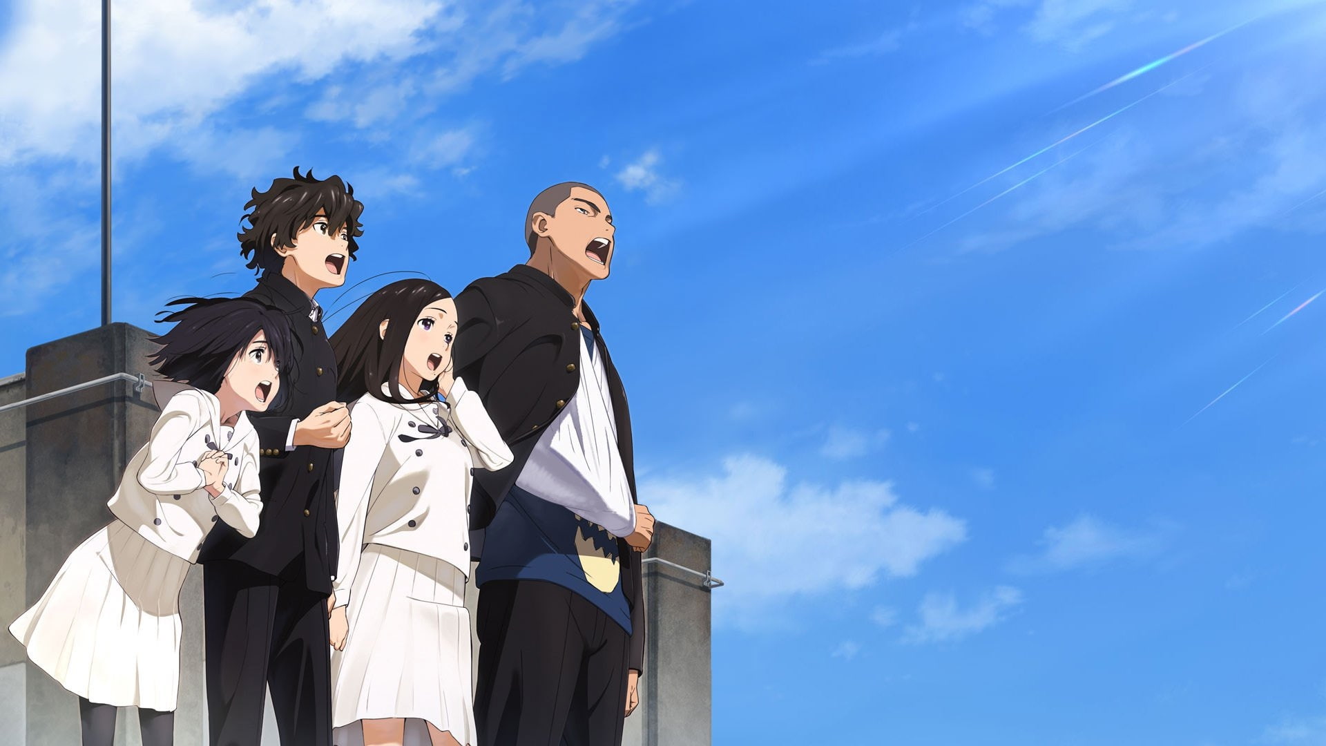 1080P, Jun Naruse, Nitou Natsuki, The Anthem of the Heart, Anime, Takumi Sakagami, Daiki Tasaki, HD Wallpaper