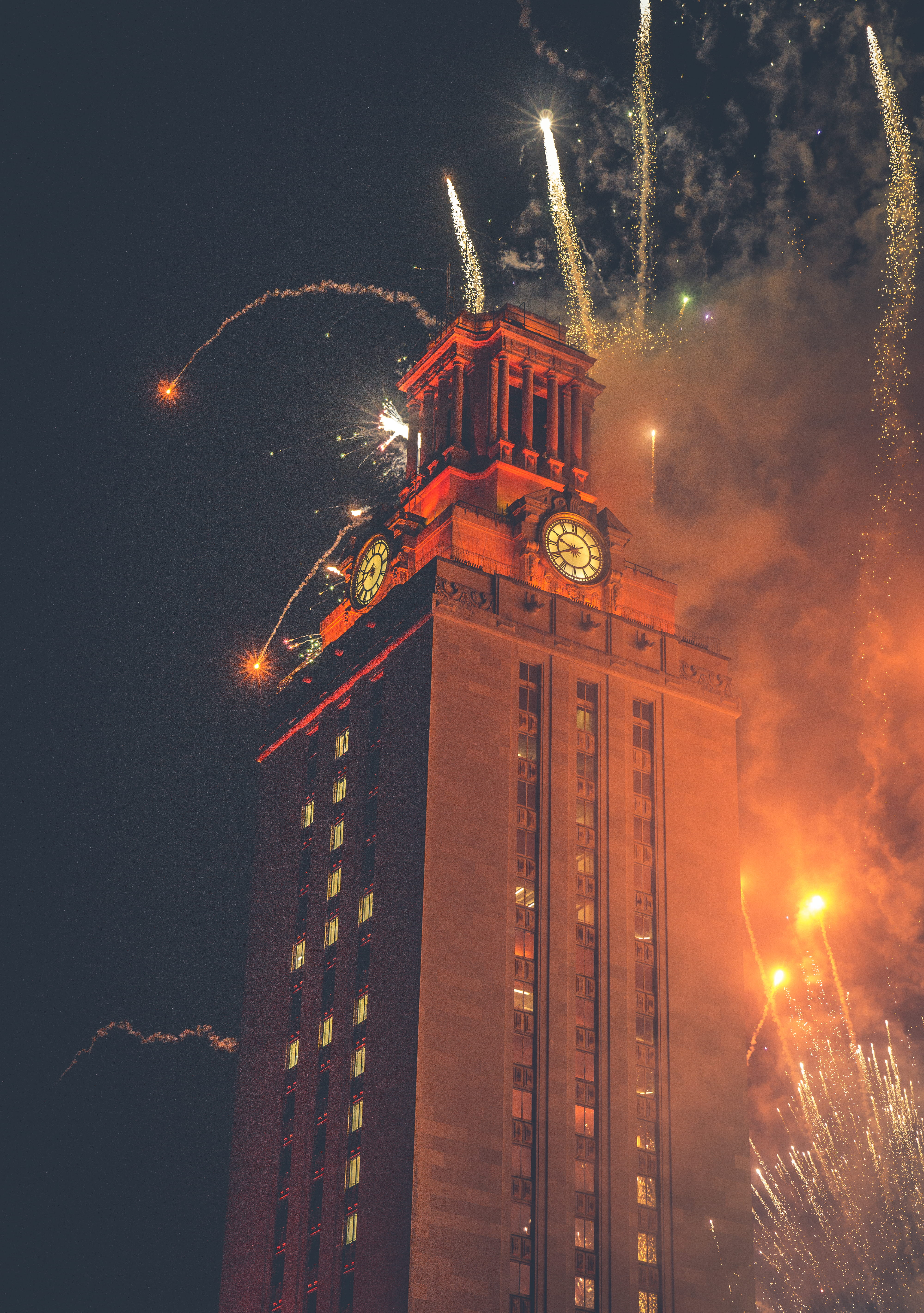 sony, firework, ut, firework display, no people, built structure, skyscraper, architecture, united states, city, office building exterior, 5K, night, outdoors, Phone HD Wallpaper