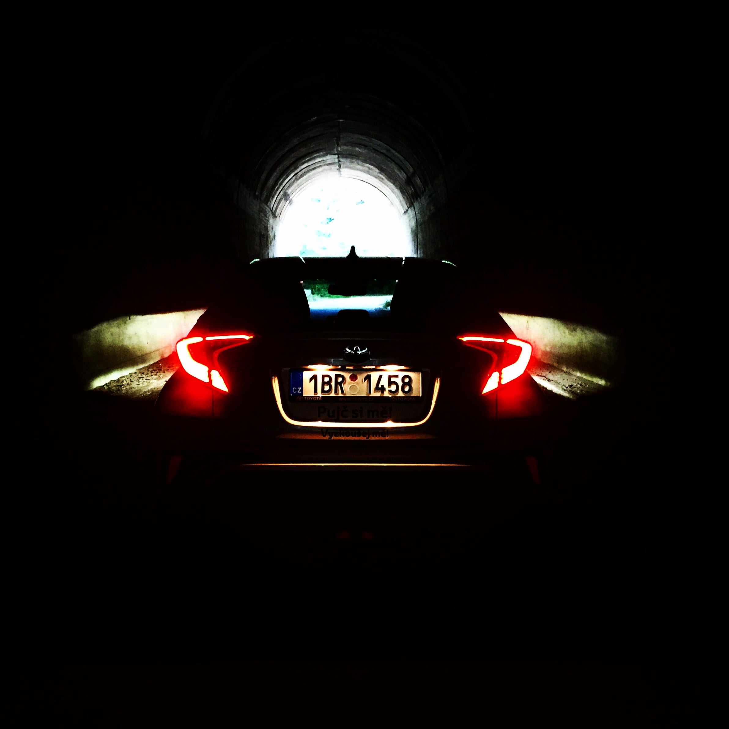 night, hybrid, motor vehicle, car interior, mode of transportation, illuminated, eco car, copy space, sign, light, communication, transportation, land vehicle, Phone HD Wallpaper