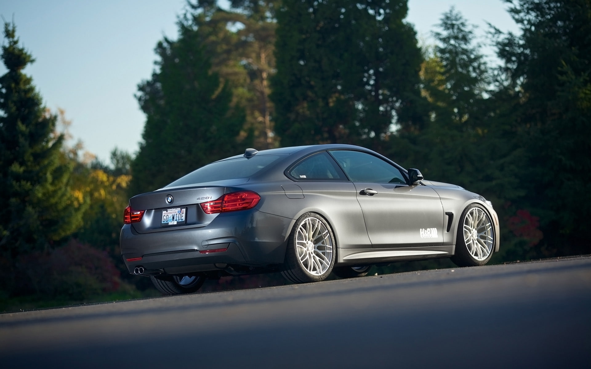 tuning, bmw, 2014, hr springs, 428i, m sport, coupe, 1080P, HD Wallpaper